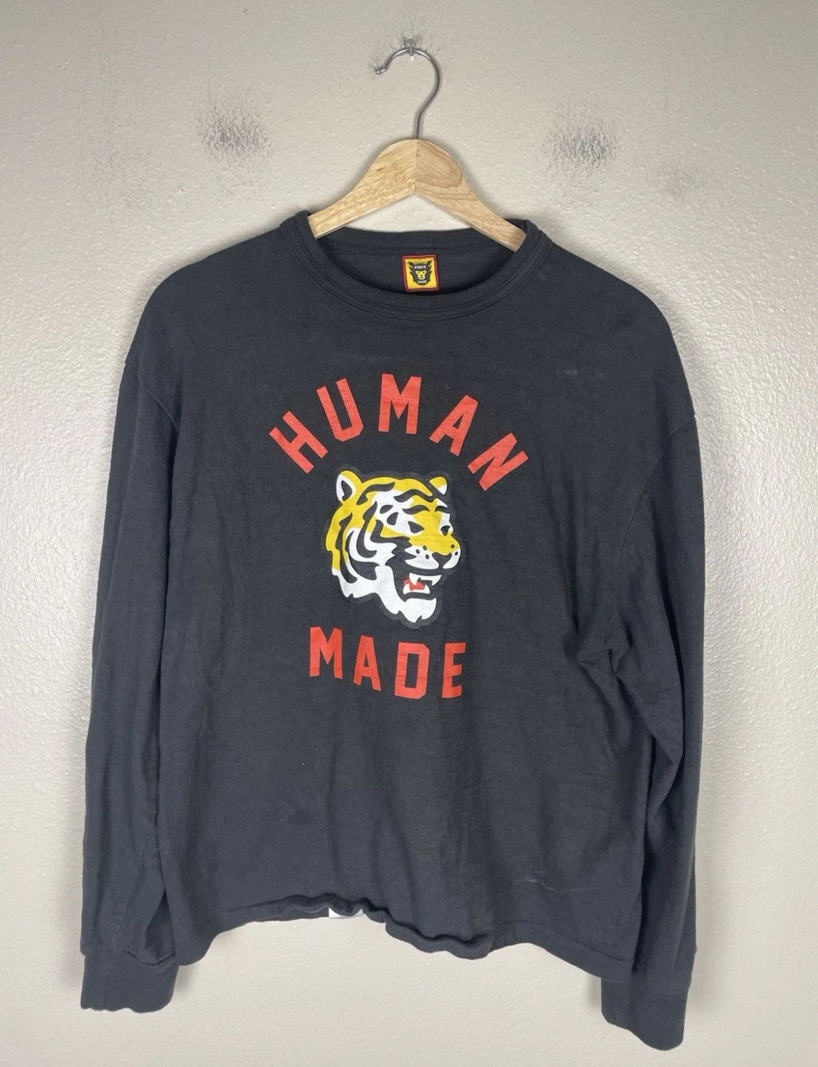 Human Made Human Made Tiger Long Sleeve Shirt black Mens Large Size US L / EU 52-54 / 3 - 1 Thumbnail
