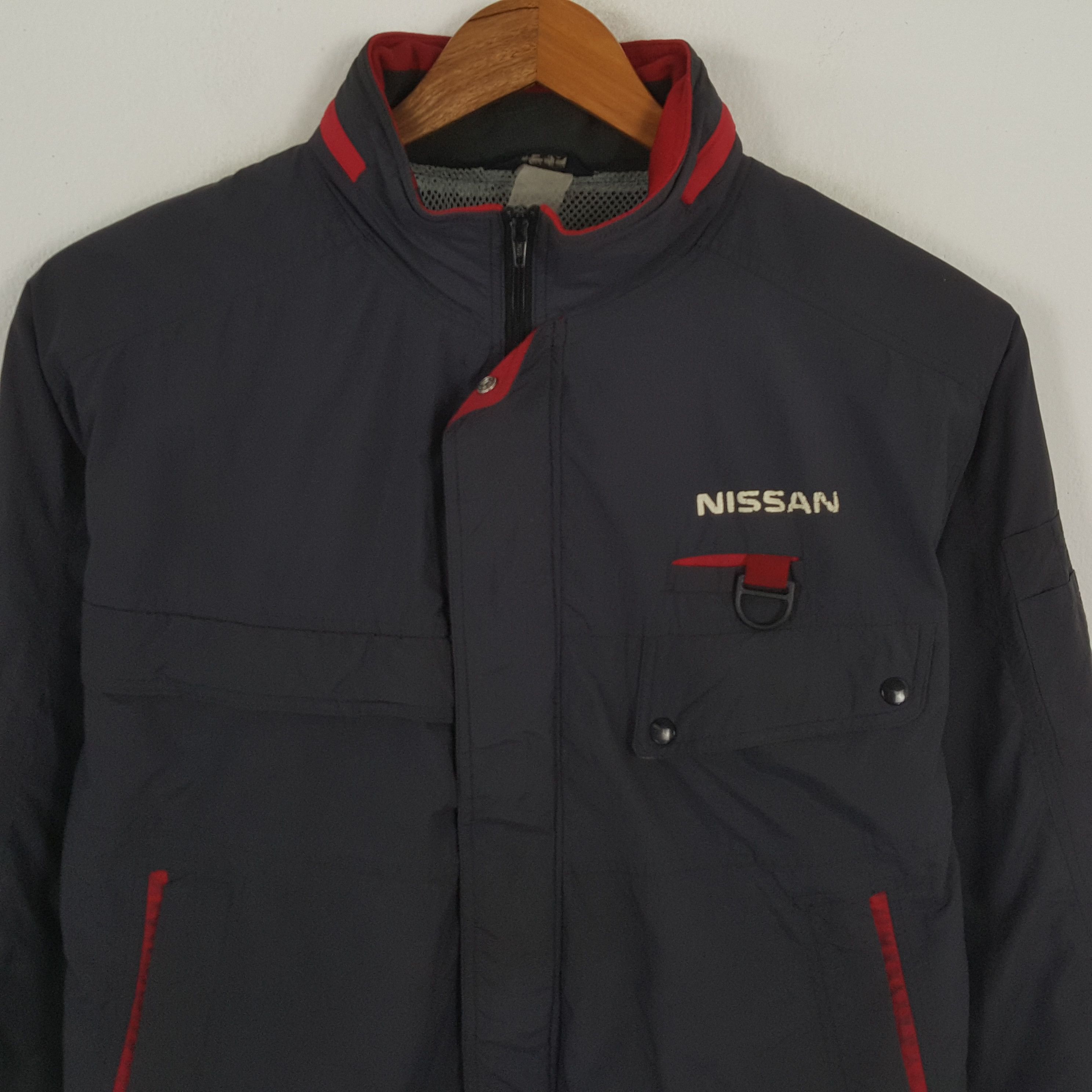 Japanese Brand × Vintage Vintage NISSAN Japanese Motorsports Racing Team Jacket Size US XL / EU 56 / 4 - 4 Thumbnail