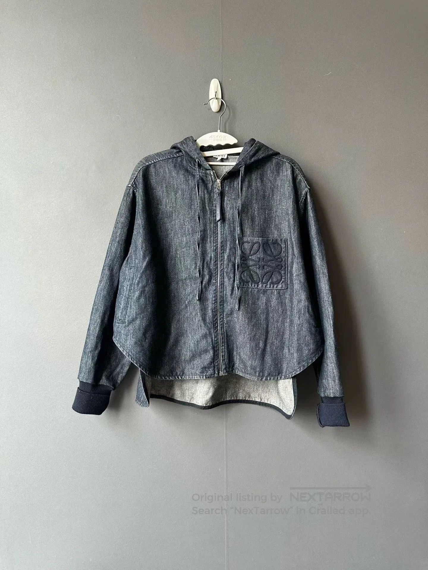 Loewe Loewe Denim Hooded Jacket. Size US XS / EU 42 / 0 - 1 Thumbnail
