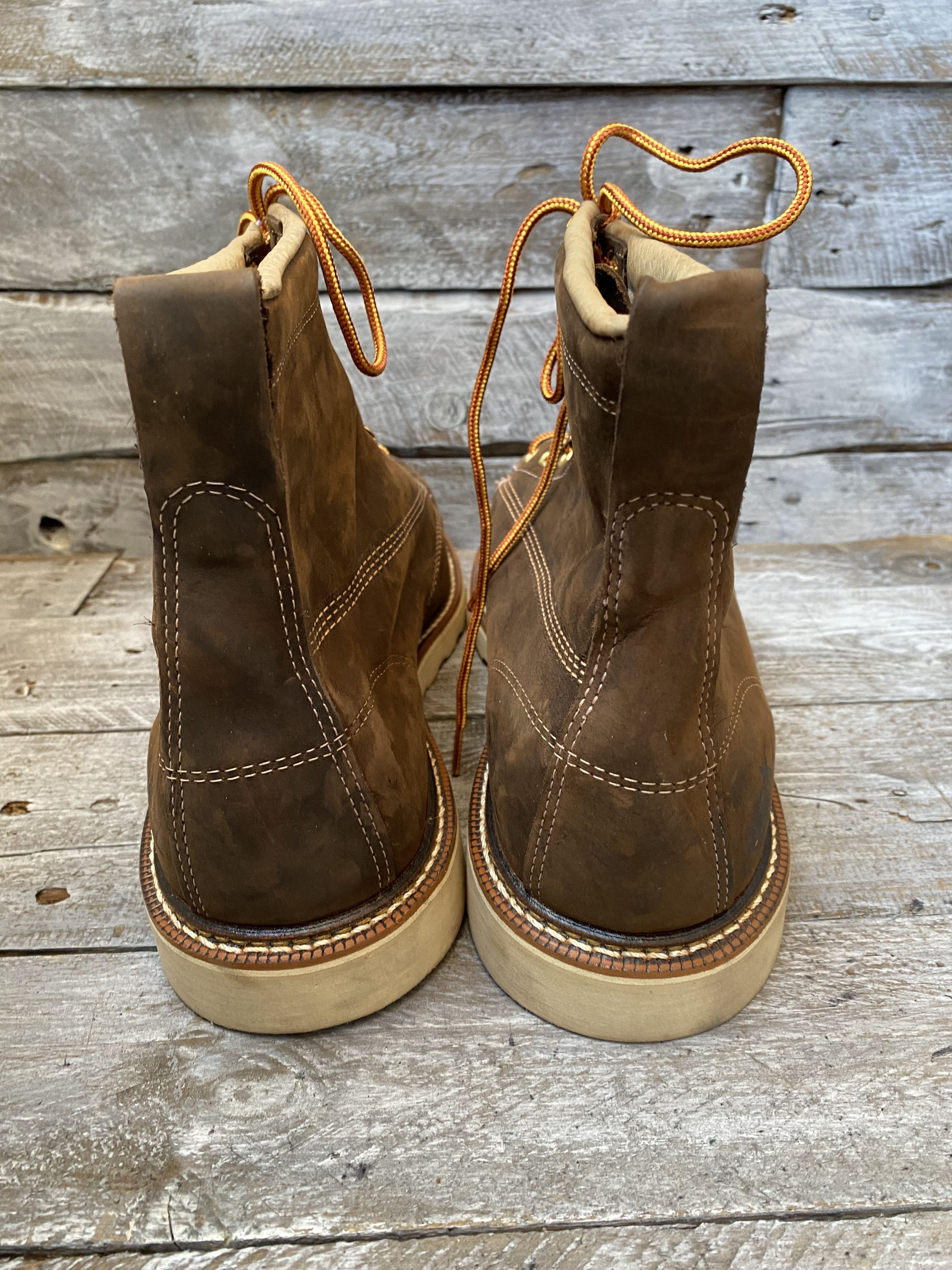 Thorogood Thorogood dark brown work boots soft toe Size US 14 / EU 47 - 6 Thumbnail