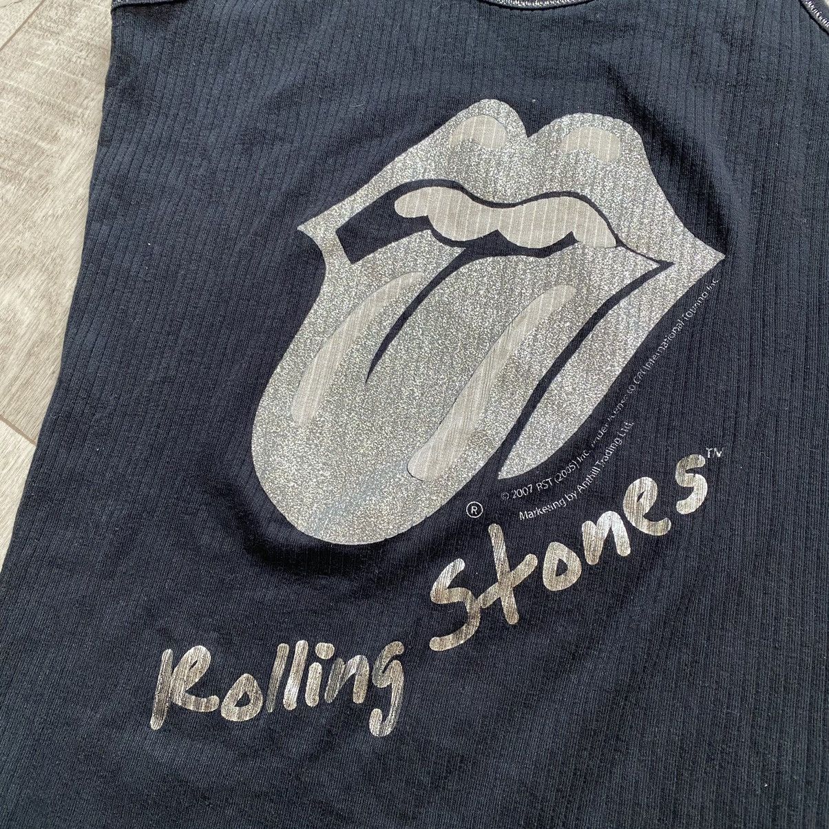 Band Tees VINTAGE THE ROLLING STONES 2007 GLAMOUR SKINNY TANK TOP Size US M / EU 48-50 / 2 - 2 Thumbnail