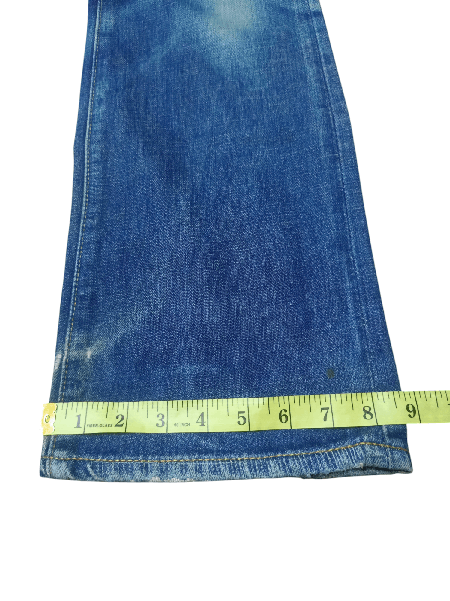 If Six Was Nine Levis Vtg LVC 517 Big E Non Selvedge Distressdenim Size US 28 / EU 44 - 20 Thumbnail