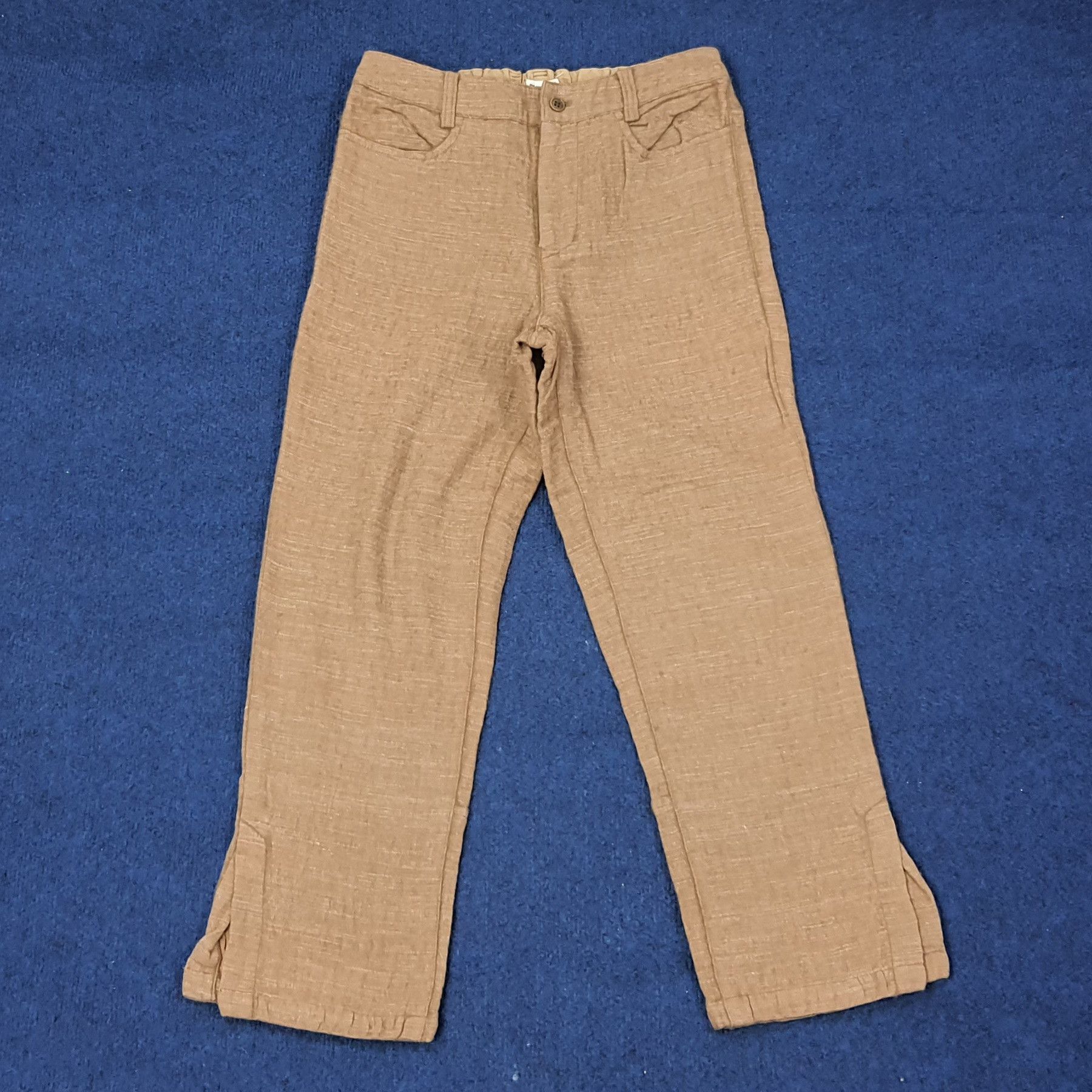 Issey Miyake Vintage Plantation by Issey Miyake Designer Pants C244N14 Size US 27 - 1 Thumbnail