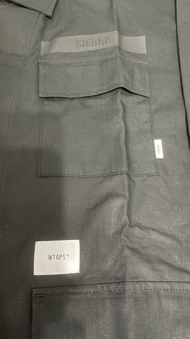 Wtaps Wtaps Black Four-Pocket Shirt Size US S / EU 44-46 / 1 - 3 Thumbnail