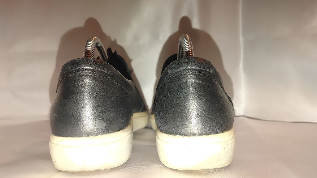 Ecco Ecco Soft Basket Weave Leather Slip Ons Size 40 Size US 9.5 / IT 39.5 - 5 Thumbnail
