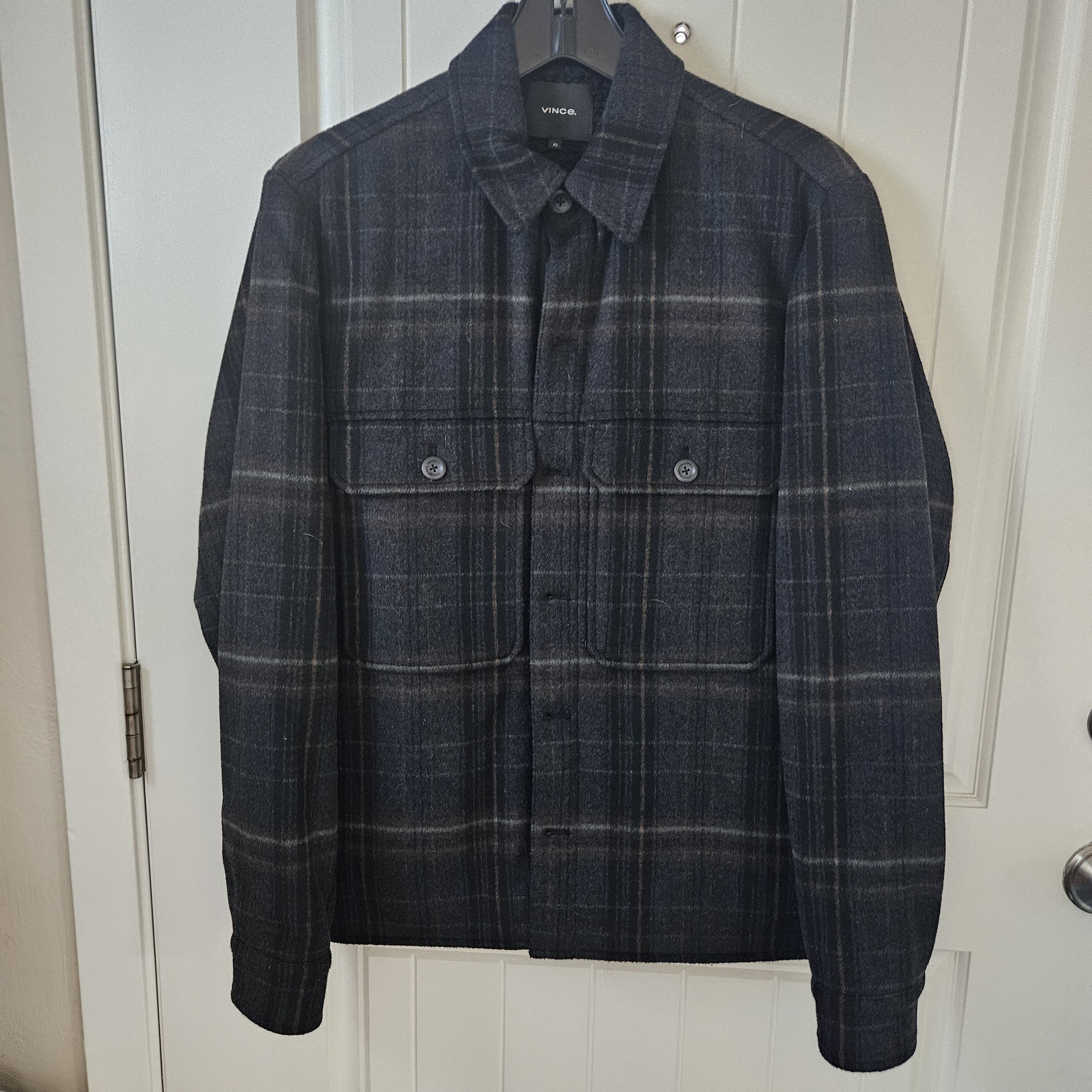 Vince Vince Wool Heavy Shirt Jacket Shacket Size US XS / EU 42 / 0 - 1 Thumbnail