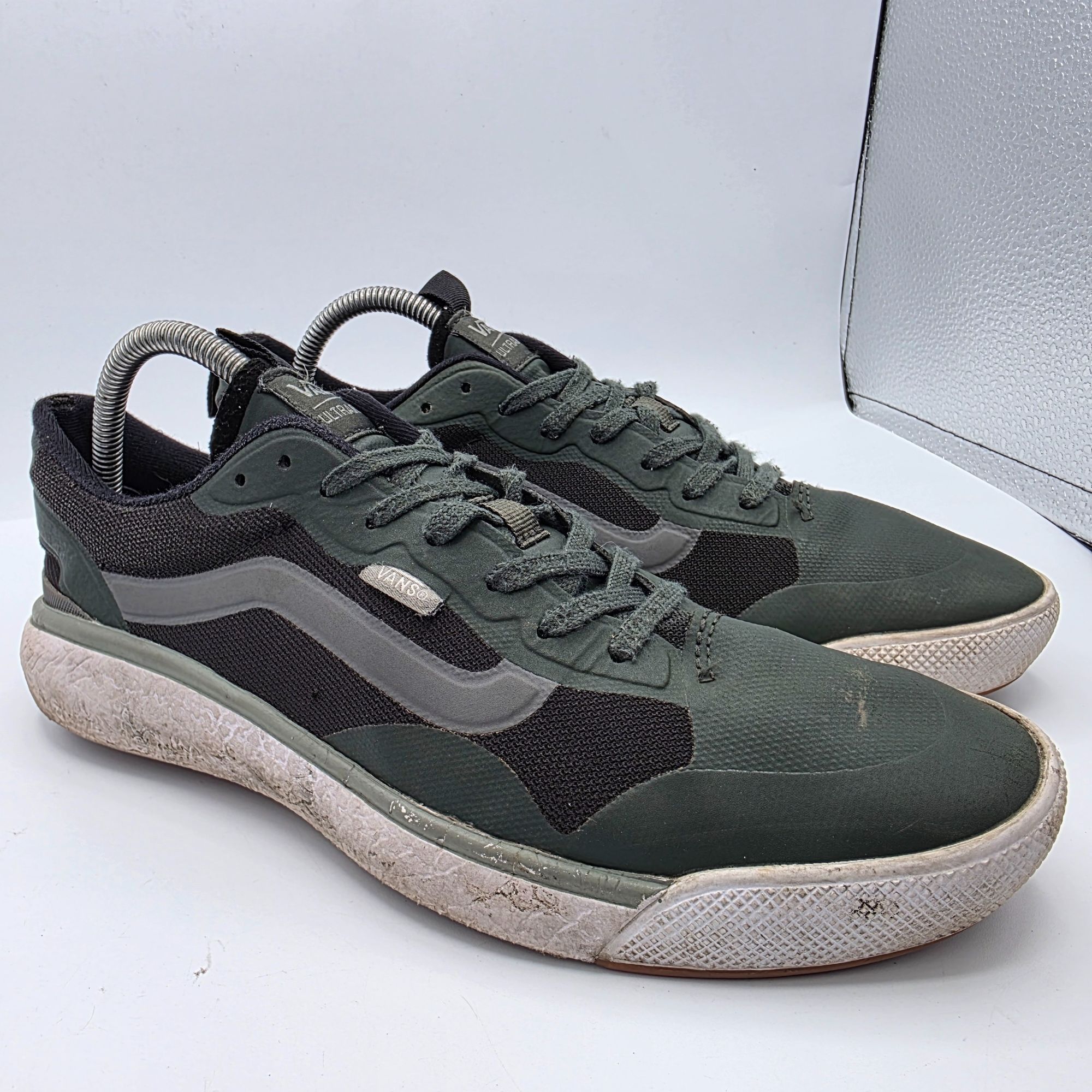 Vans UltraRange Exo Mens Size Green Black Sneaker Shoes Hi