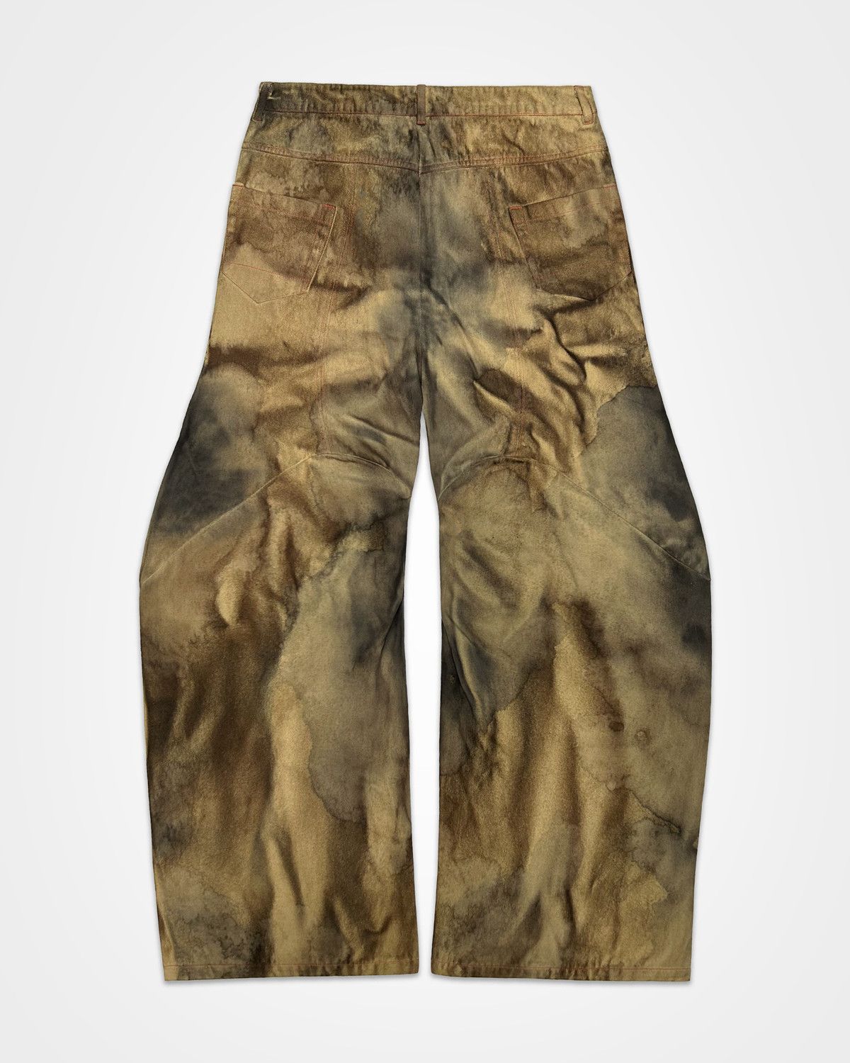 Lueder Lueder, AW24 Engineered Flare Acid Sienna Size US 32 / EU 48 - 2 Thumbnail