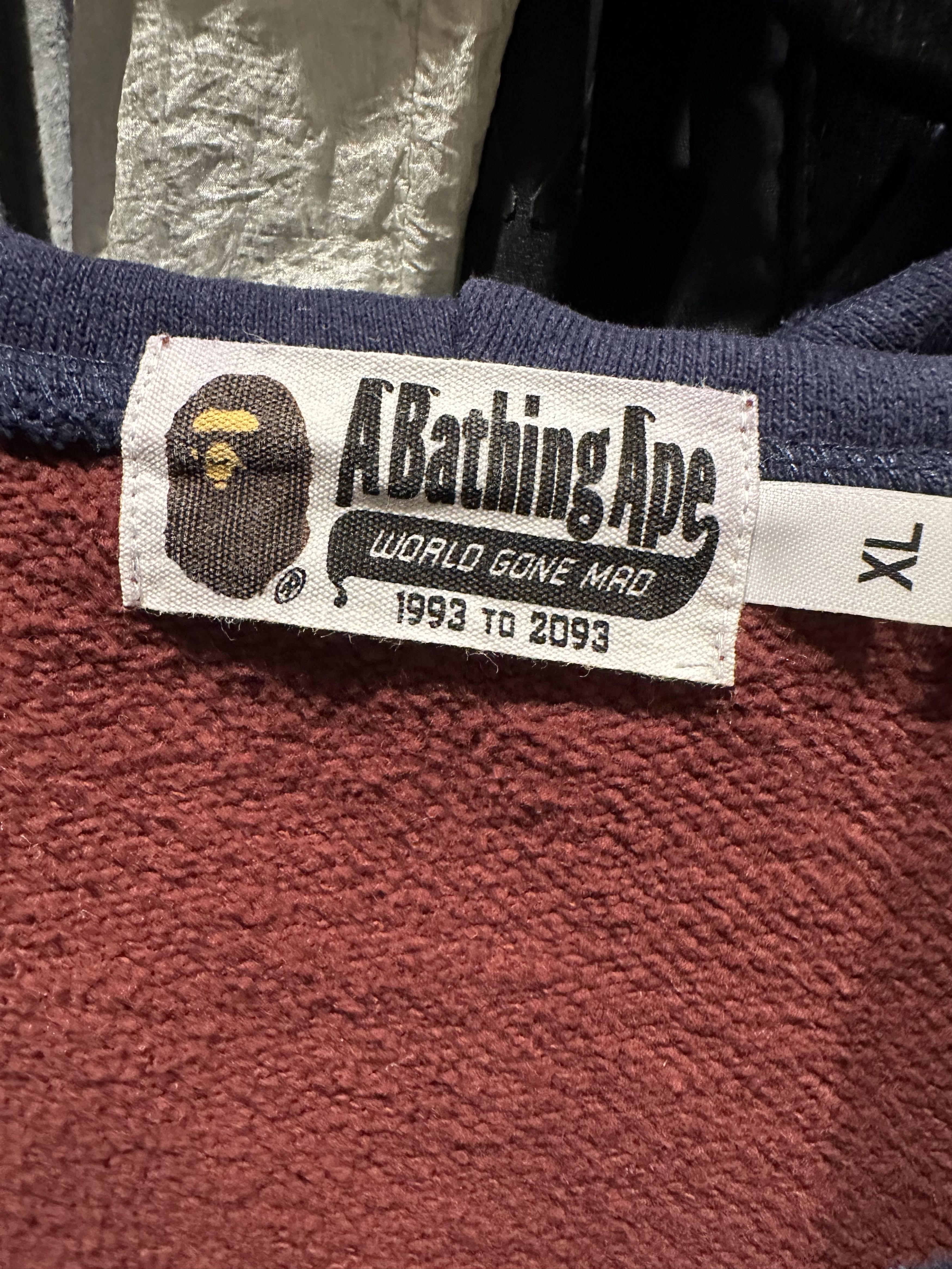 Bape Lace Up Pullover Hoodie Size US XL / EU 56 / 4 - 4 Thumbnail