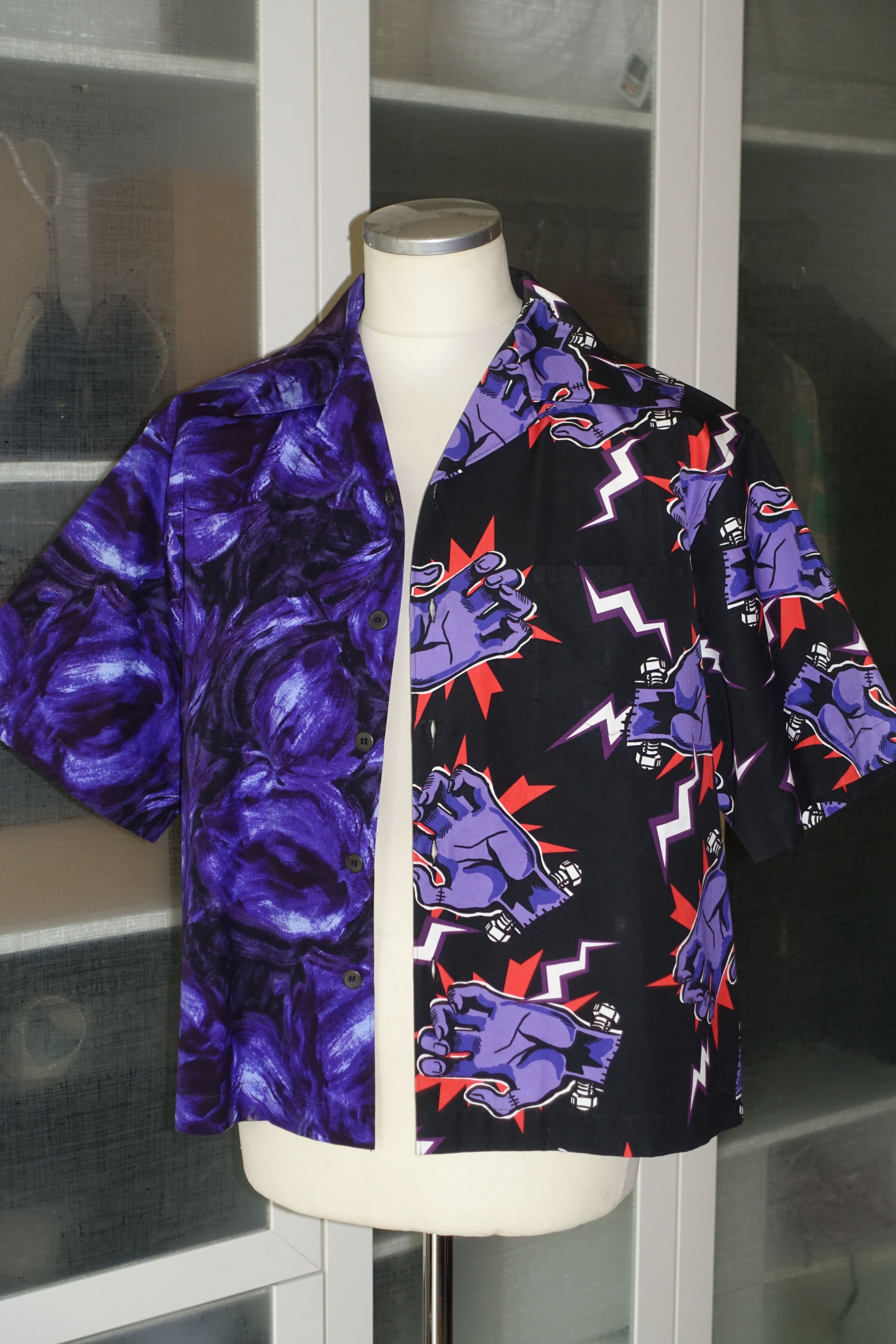 Prada FW19 double match Frankenstein Universal shirt Size US L / EU 52-54 / 3 - 7 Thumbnail