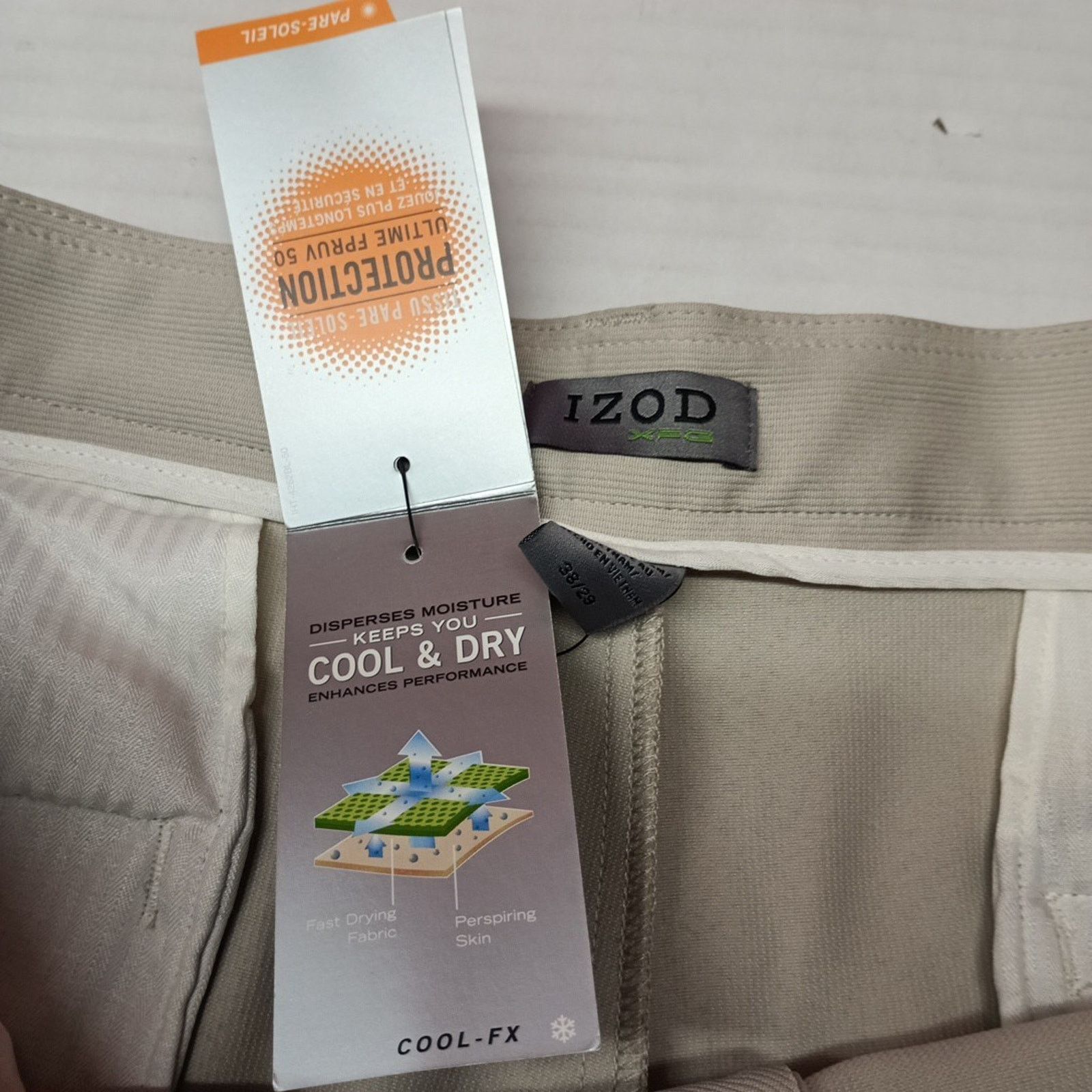Izod Izod XFG Golf Pants Men's Size 38x29 Gray X-Treme UPF-50 Size US 38 / EU 54 - 6 Thumbnail