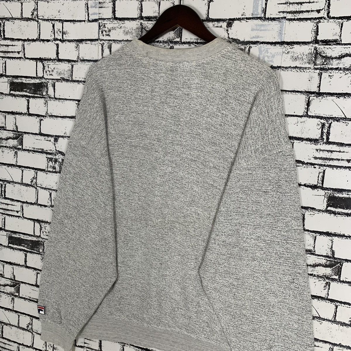 Designer × Fila × Vintage Vintage Fila Sweatshirt Small Logo Embroidered Fila Crewneck Size US L / EU 52-54 / 3 - 9 Thumbnail