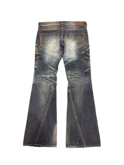 Tornado Mart Tornado Mart Thunder Whiskers Flared Denim Size US 36 / EU 52 - 2 Thumbnail