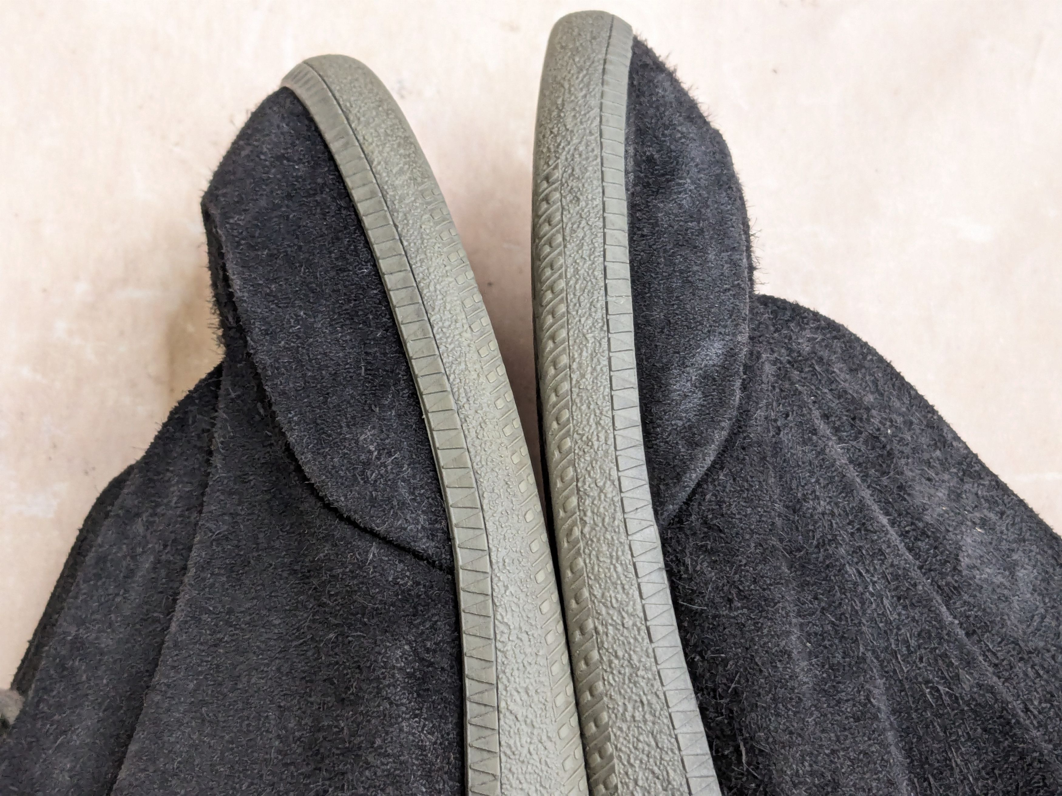 Maison Margiela Maison Margiela Future Black Gray 12 45 Suede Leather Size US 12 / EU 45 - 11 Thumbnail