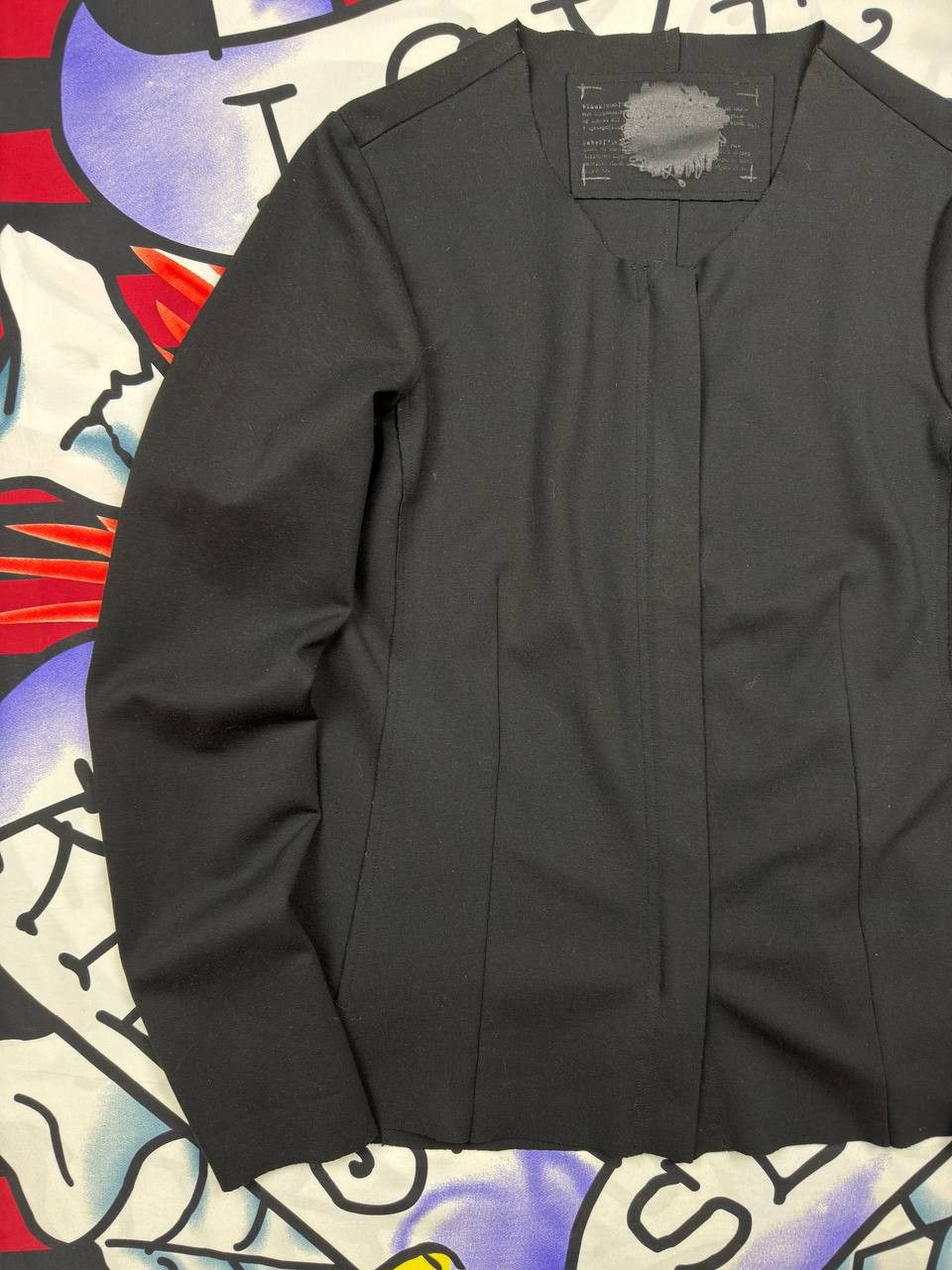 Rundholz Rundholz Black Lable Asymmetrical Full Zip Black Jacket Size L / US 10 / IT 46 - 2 Thumbnail