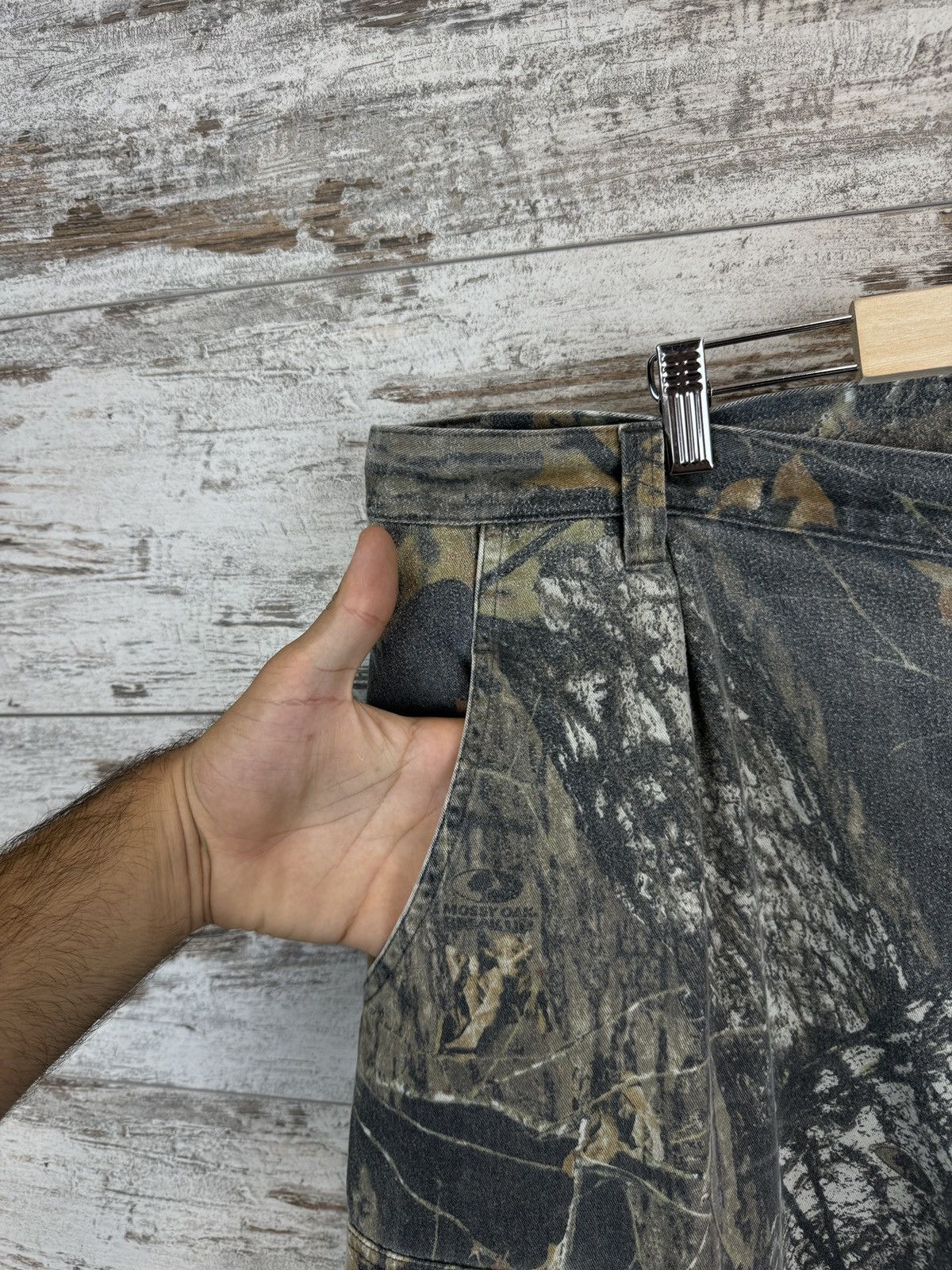 Realtree × Vintage Mens Vintage Realtree cargo baggy pants Carhartt style y2k Size US 36 / EU 52 - 6 Thumbnail