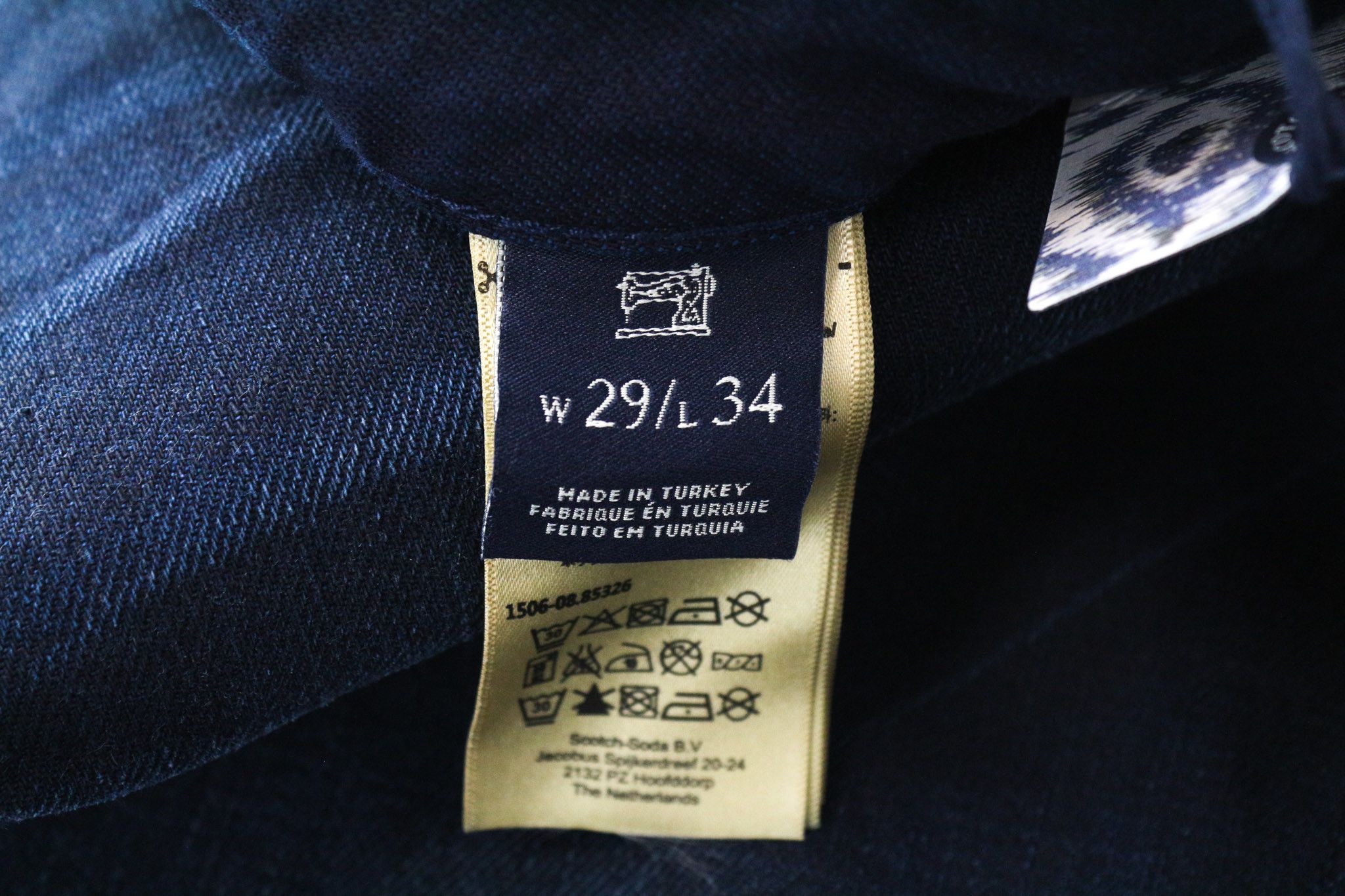 Scotch & Soda PHAIDON W29/L34 Slim Dark Blue Stretch Jeans 74061 Size US 29 - 6 Thumbnail