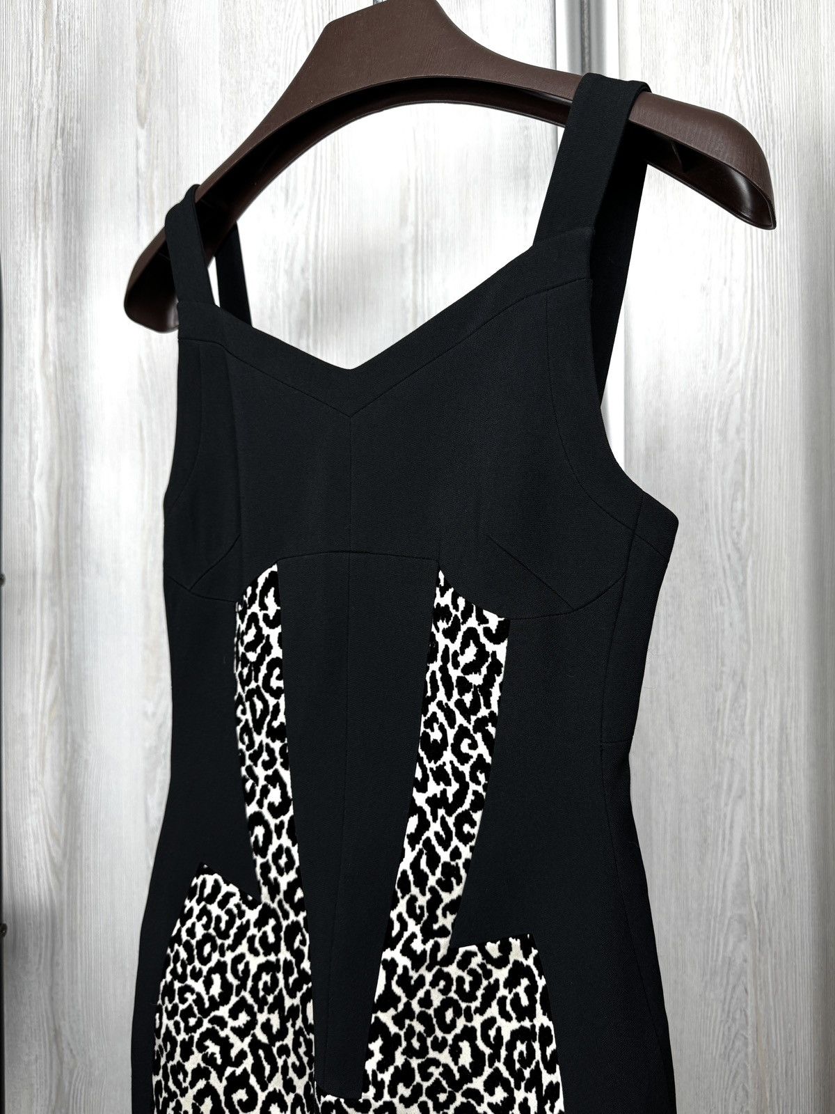 Antonio Berardi Antonio Berardi animal pattern white black mini dress Size S / US 4 / IT 40 - 5 Thumbnail