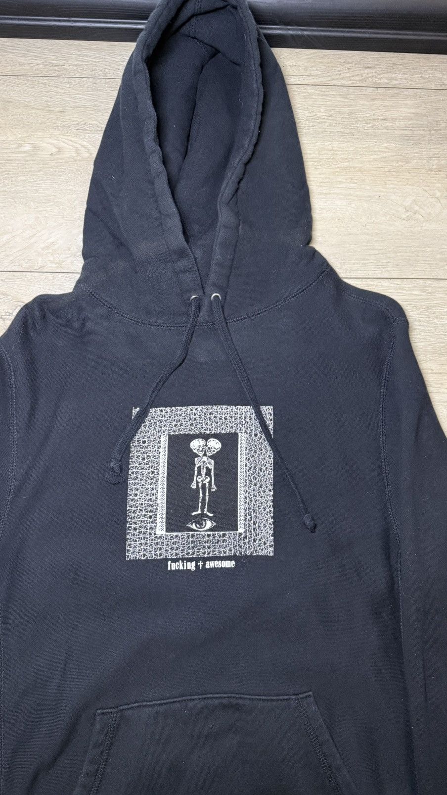 Fucking Awesome Vintage / Y2K FA F Ucking Awesome 2 Heads Skeleton Hoodie Size US L / EU 52-54 / 3 - 5 Thumbnail