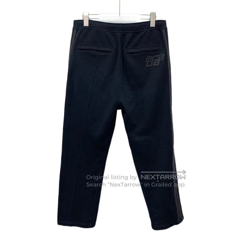 Prada Prada Size L Black logo letter logo cotton casual trousers Size US 33 - 2 Thumbnail