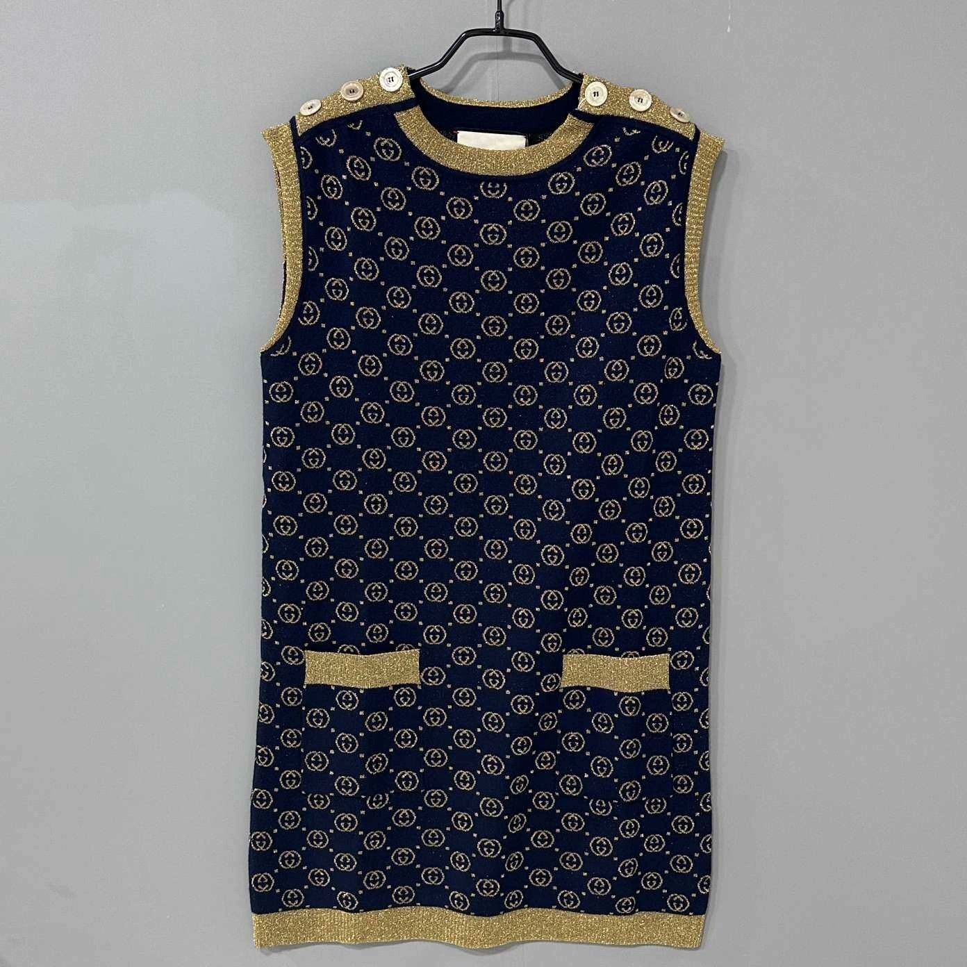 Gucci Gucci Gold T-Shirt M Women Size M / US 6-8 / IT 42-44 - 1 Thumbnail