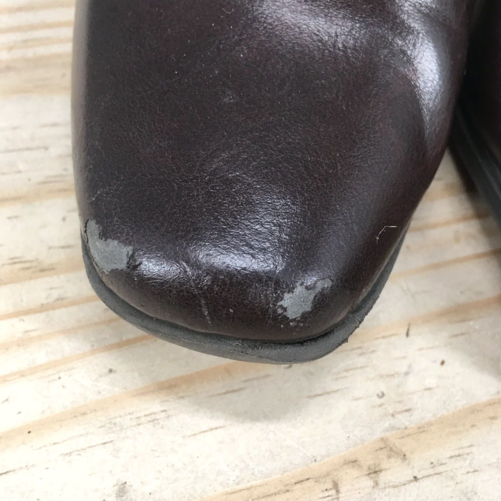 Vintage LifeStride Boots Womens 7.5 M Scout Ankle Bootie Brown Faux Leather Block Heels Boots Size US 8 / IT 38 - 4 Thumbnail