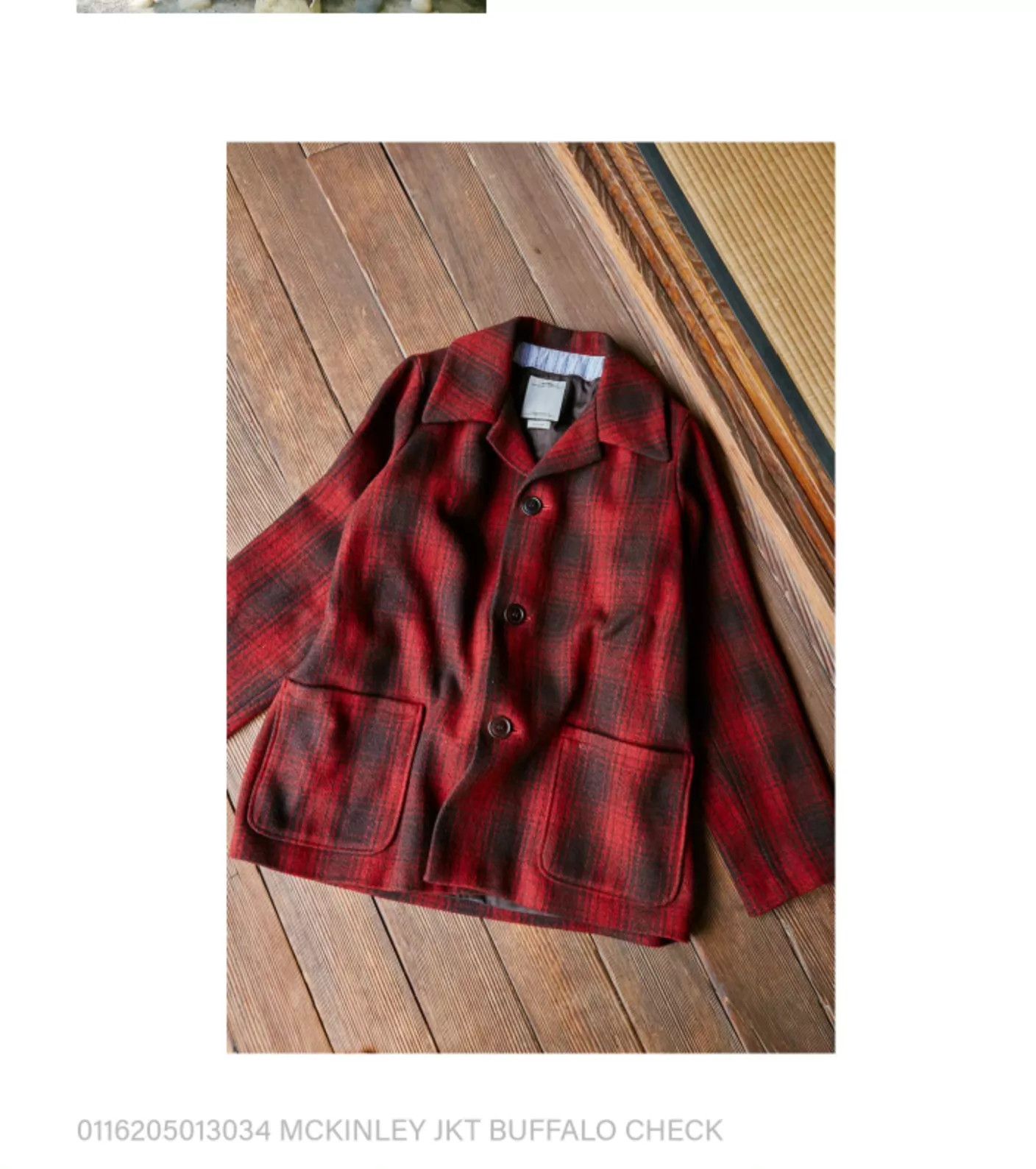 Visvim VISVIM 16AW MCKINLEY JKT BUFFALO CHECK RED3 Size US L / EU 52-54 / 3 - 9 Thumbnail