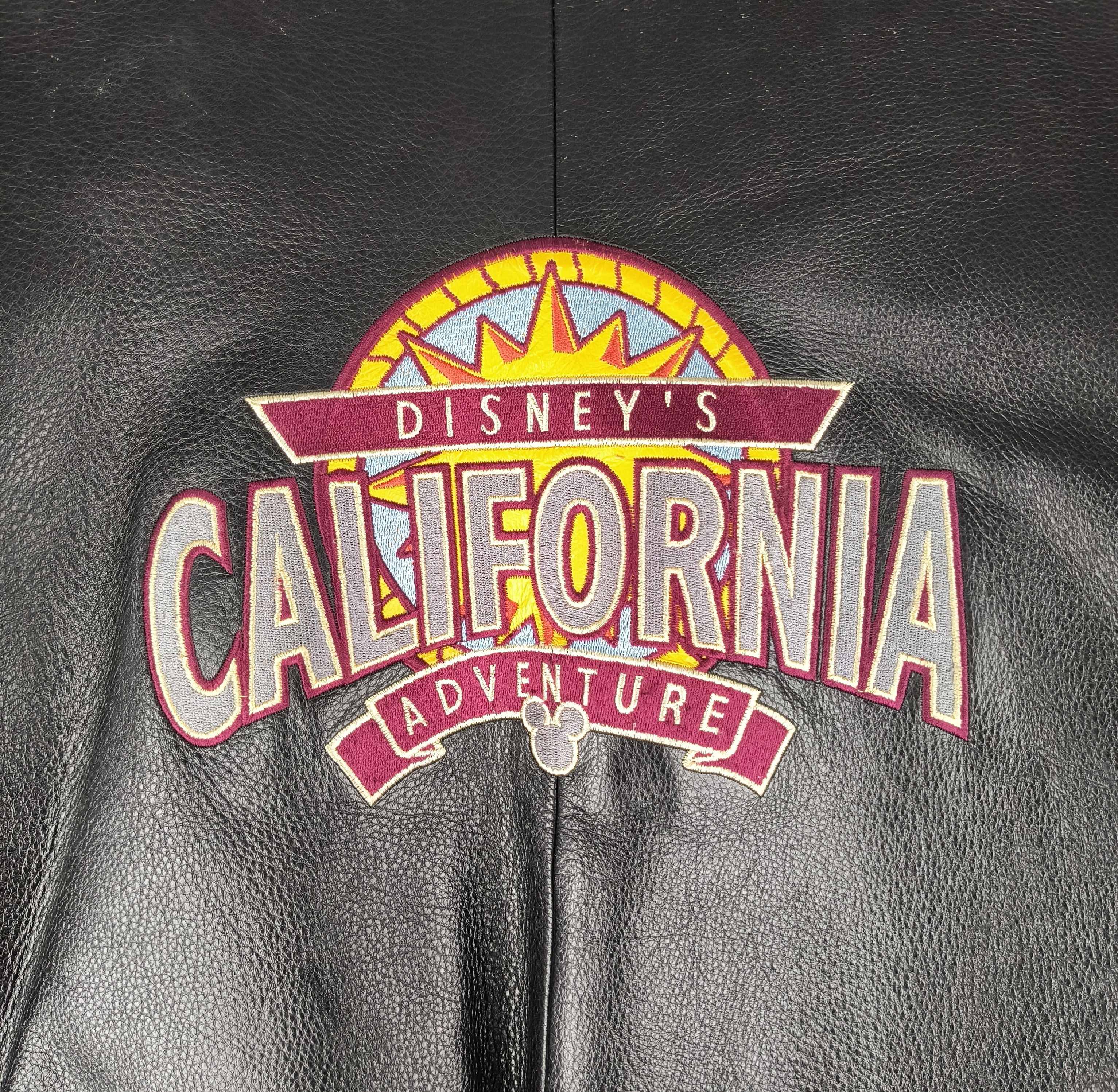 Disney Vintage Y2K Disneyland California adventure leather jacket Size US XL / EU 56 / 4 - 1 Thumbnail
