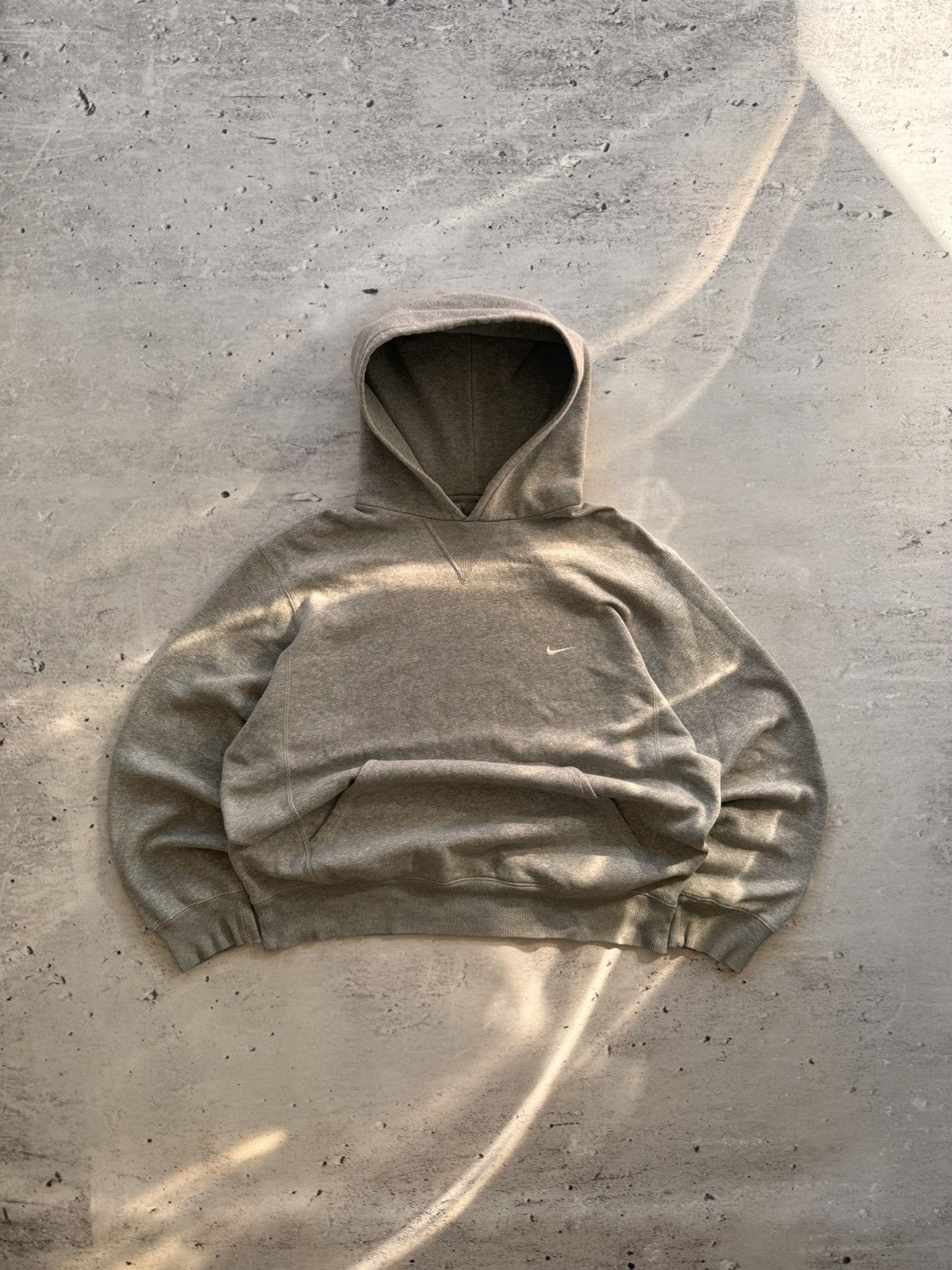 Nike × Vintage NIKE VINTAGE BASIC LOGO OVERSIZE BOXY HOODIE Size US L / EU 52-54 / 3 - 1 Thumbnail