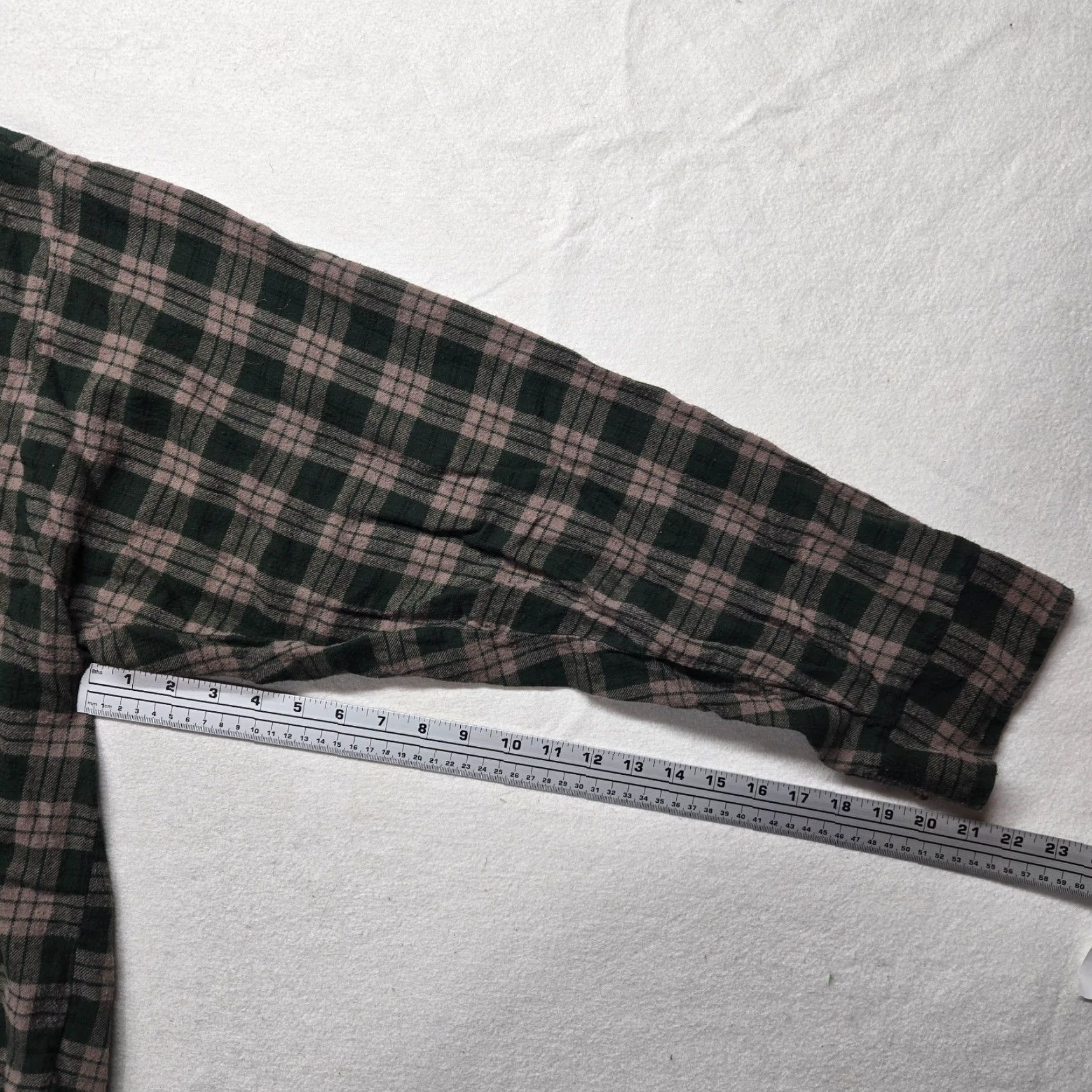 Faded Glory Faded Glory Shirt Plaid Button-Down Long Sleeve Adult Men's 3XL Multicolor Cotton Flannel Heavyweight Casual Workwear Size US XXL / EU 58 / 5 - 5 Thumbnail