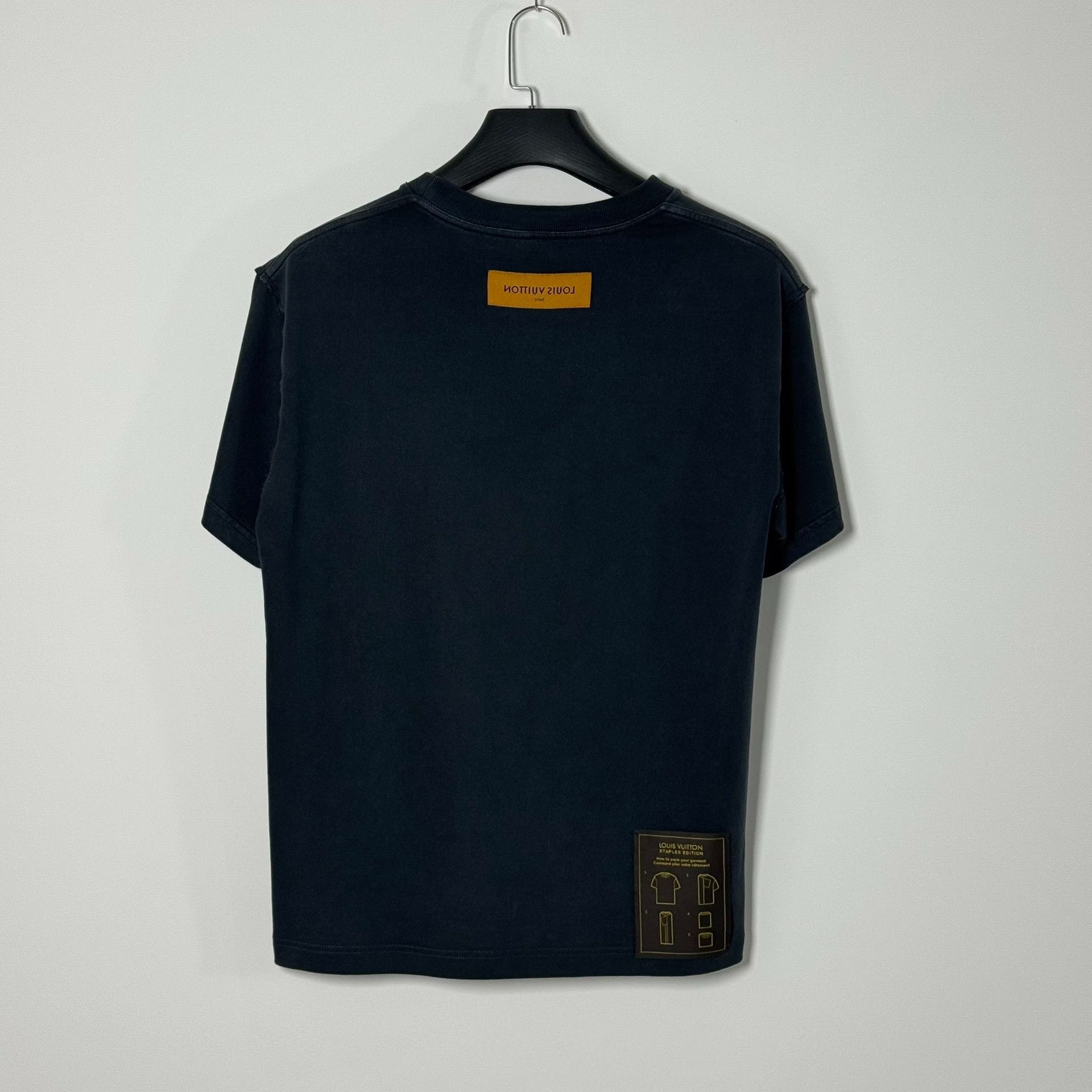 Louis Vuitton Louis Vuitton Washed Instruction Patch T-Shirt S Size US S / EU 44-46 / 1 - 1 Thumbnail