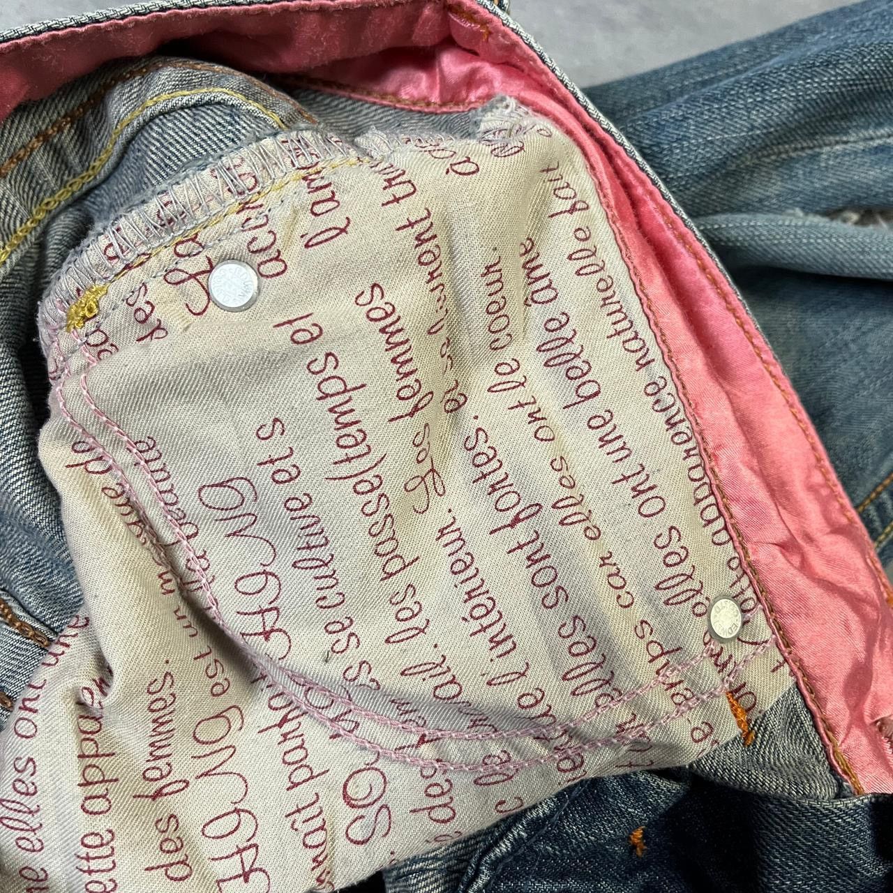 Number (N)ine 2000s Archival Cdg Margiela Acne Jeans Flare y2k Lgb Ifsix Size US 29 - 9 Thumbnail
