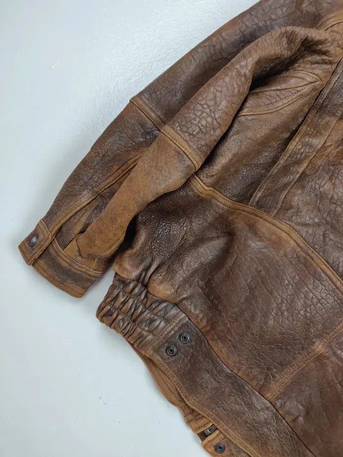 Leather ❤FINAL DROP🔴WIND ARMOR LEATHER HEAVY JACKET Size US M / EU 48-50 / 2 - 9 Thumbnail