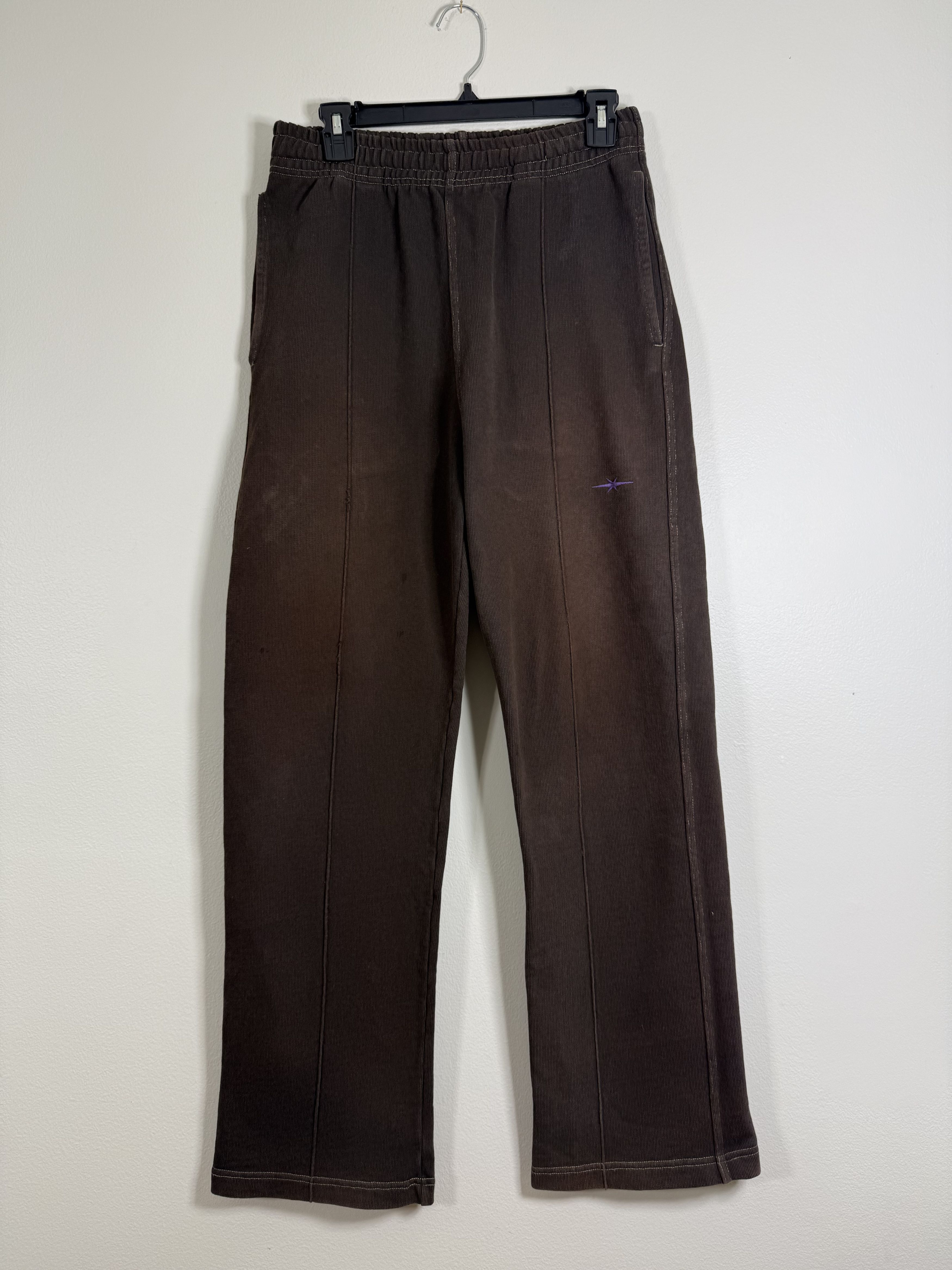 Phipps Brown Washed Gradient Sweatpants Size US 32 / EU 48 - 1 Thumbnail