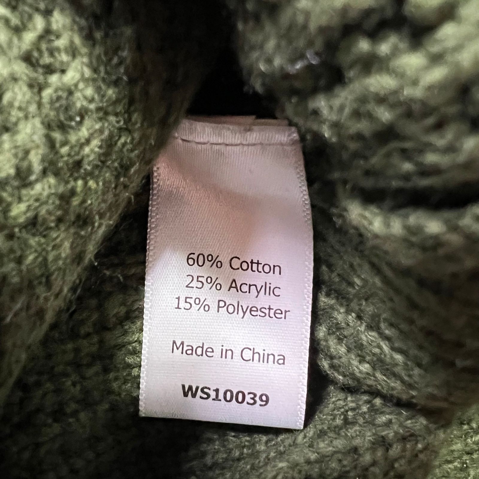 Other Market & Spruce Small Forest Green Cowl Neck Sweater Size S / US 4 / IT 40 - 5 Thumbnail