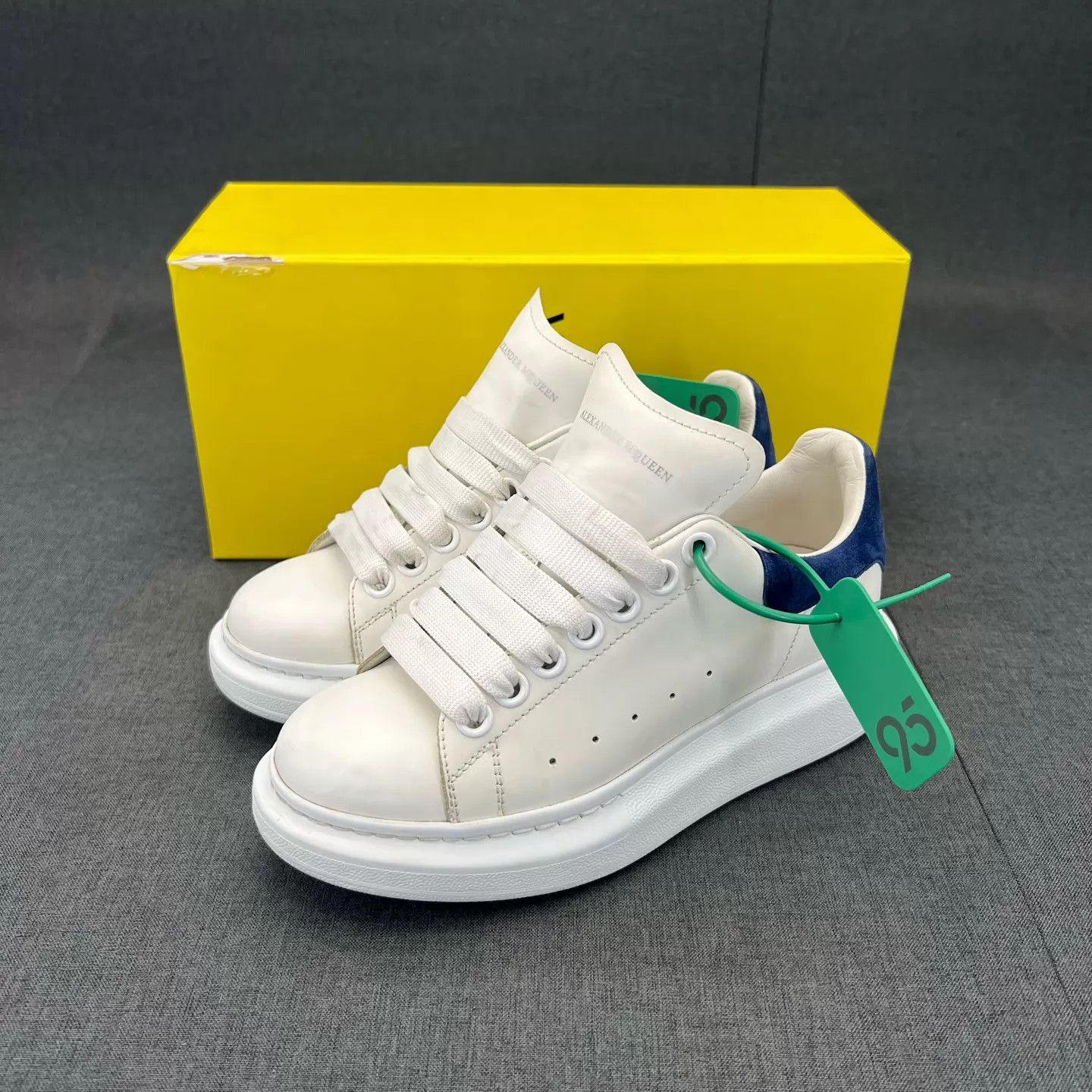 Alexander McQueen McQ white/blue with blue tail shoes EU35 like new Size US 4.5 / IT 34.5 - 1 Thumbnail