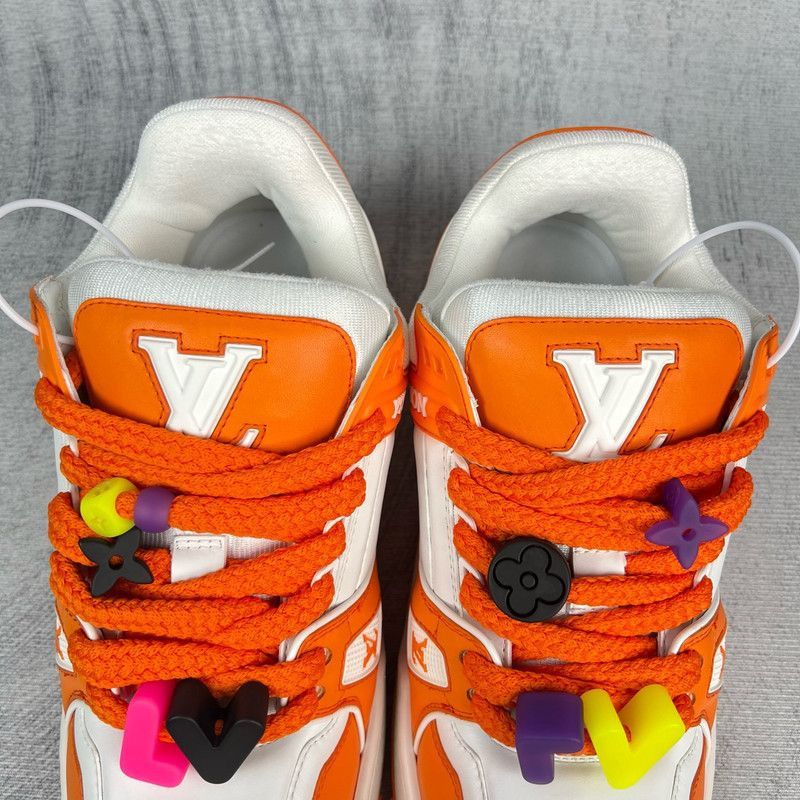 Louis Vuitton Louis Vuitton Trainer Maxi Low-Top Fashion Sneakers -2508 Size US 9.5 / EU 42-43 - 7 Thumbnail