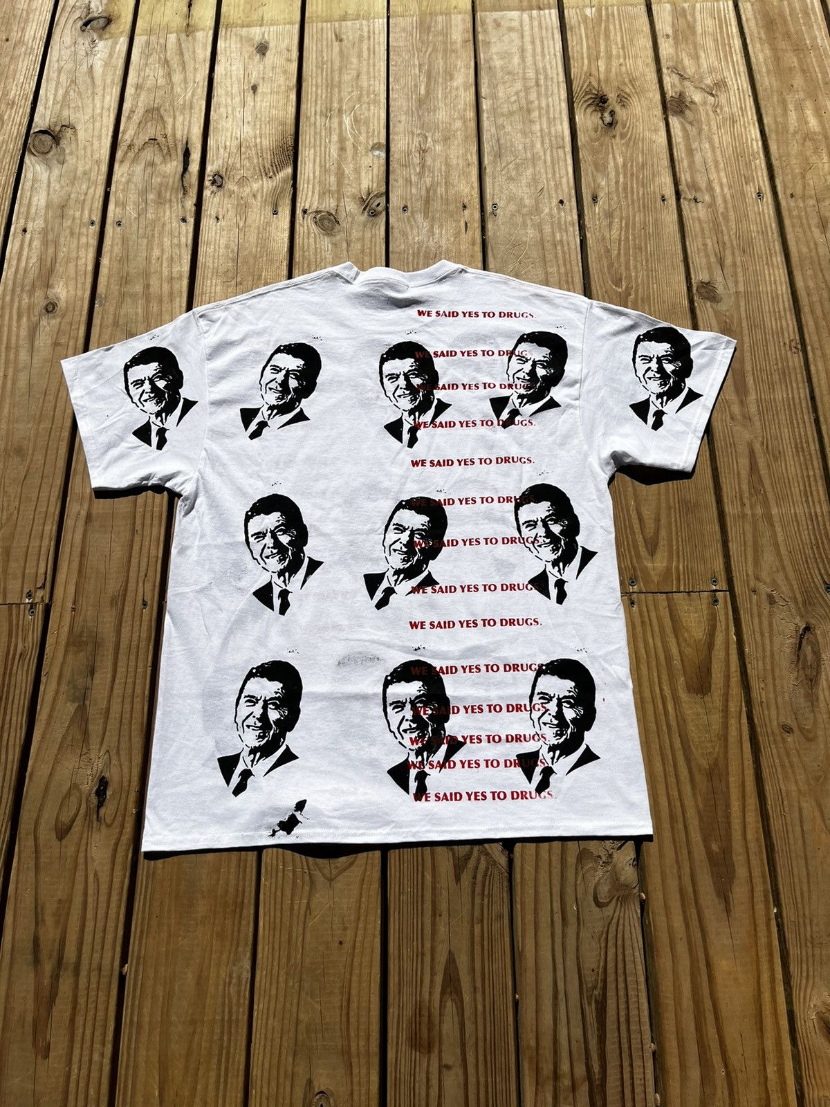 Other All Over Print Ronald Reagan We Said Yes to Drugs T-Shirt Size US XL / EU 56 / 4 - 2 Thumbnail