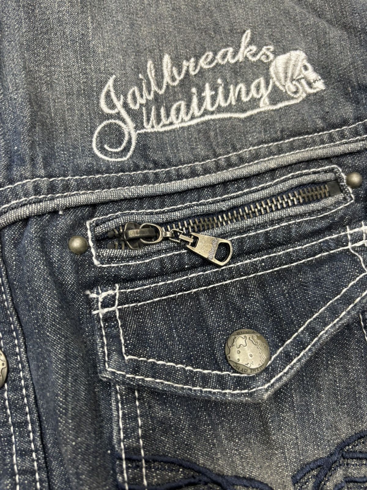 In The Attic IN THE ATTIC PUNK DENIM SHIRT Size US S / EU 44-46 / 1 - 16 Thumbnail