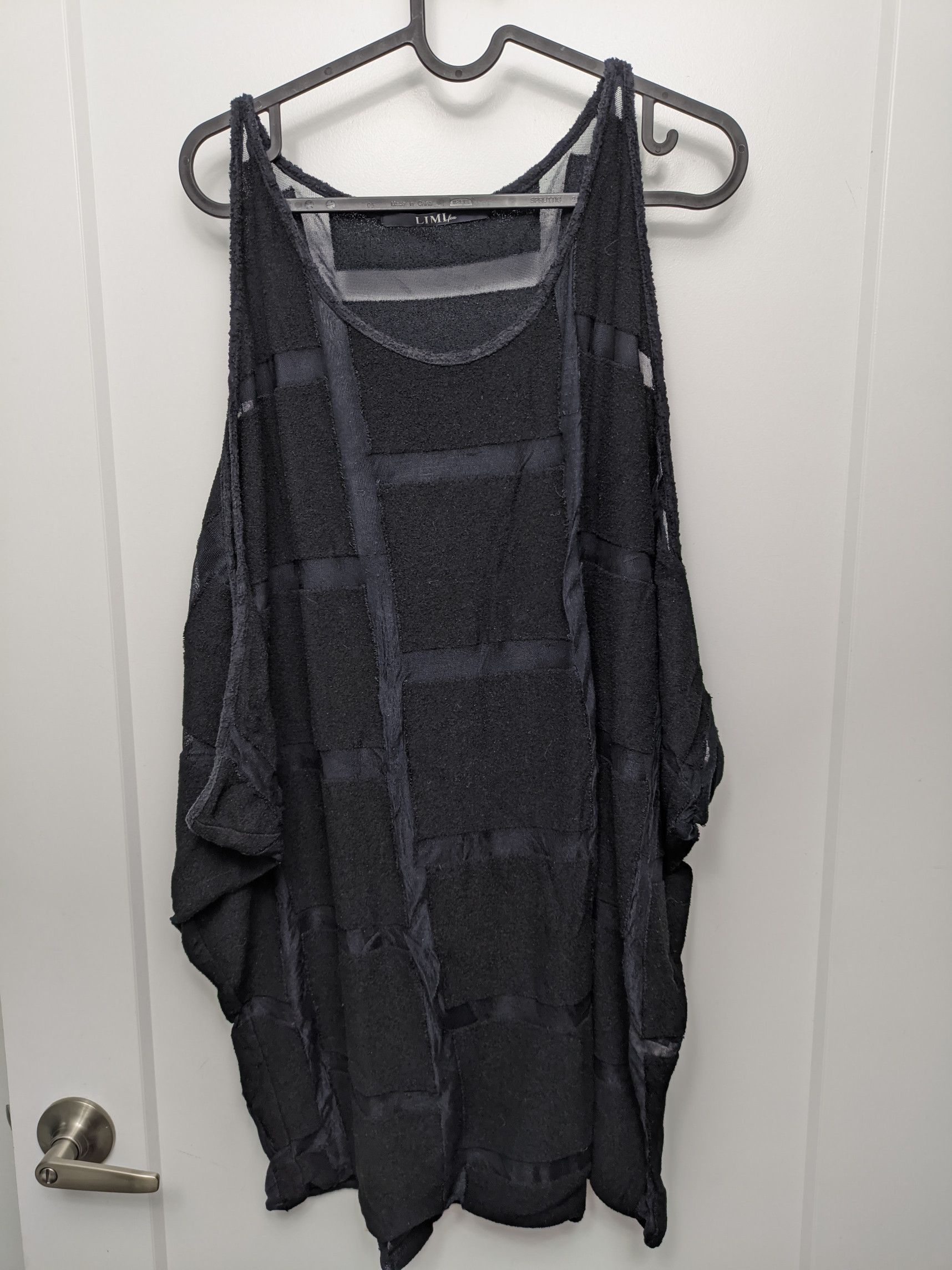 LIMI feu　Rib Barbed Wire Short Sleeve T Limi Feu × Y's × Yohji Yamamoto Y's bis LIMI HICKORY STRIPE