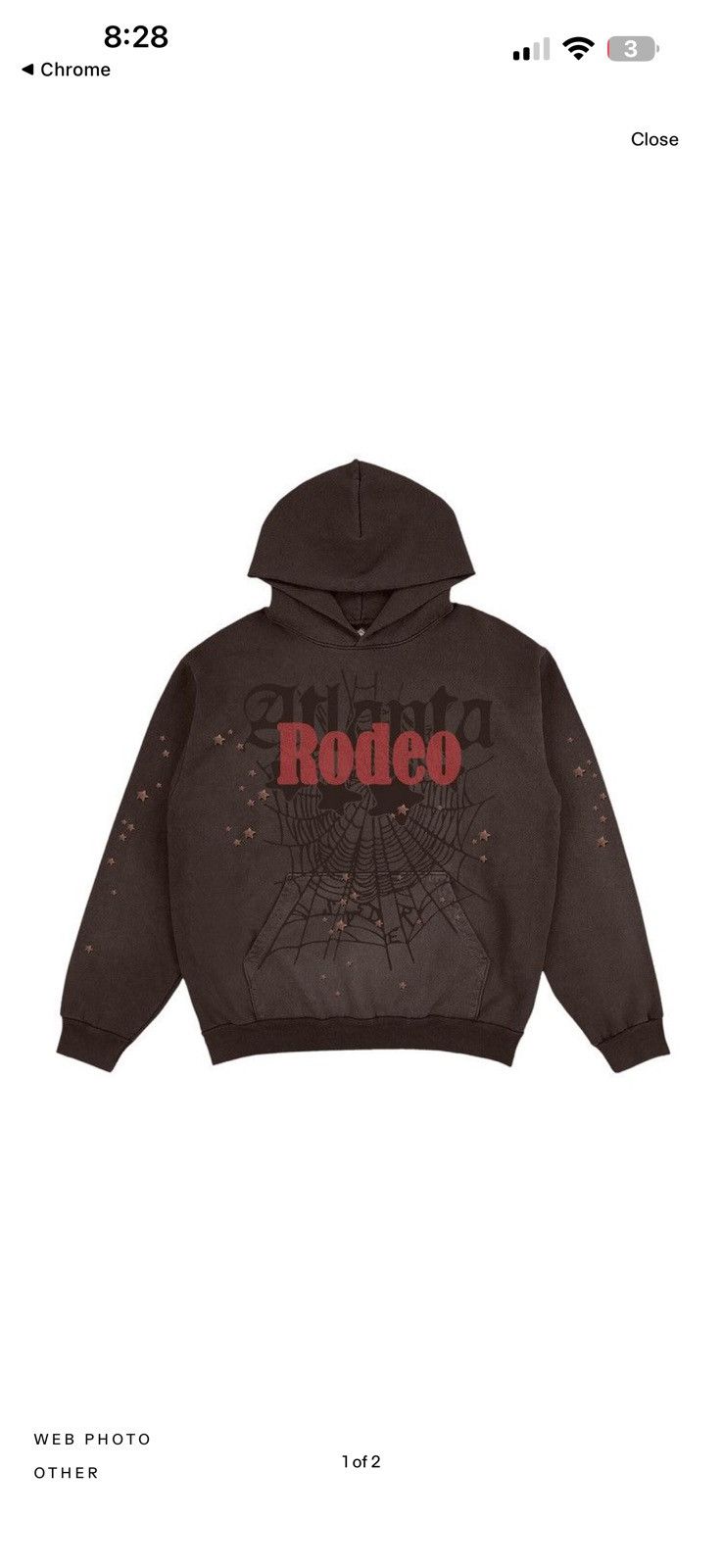 Spyder × Travis Scott Travis Scott X Sp5der Days Before Rodeo Size US L / EU 52-54 / 3 - 1 Thumbnail