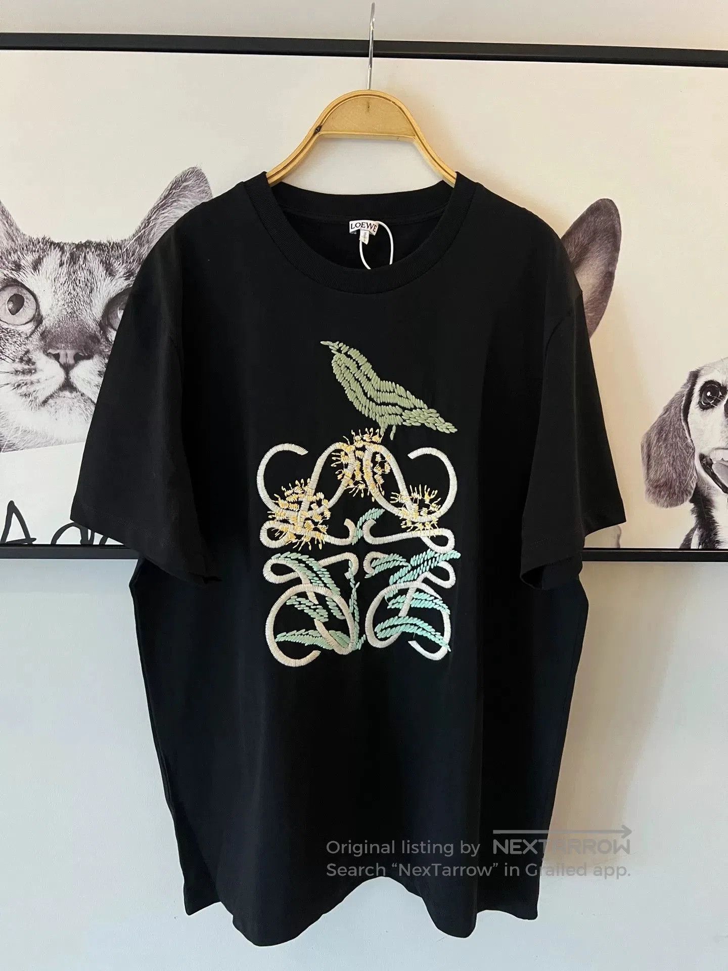 Loewe Loewe Men's Embroidered T. Size US M / EU 48-50 / 2 - 1 Thumbnail