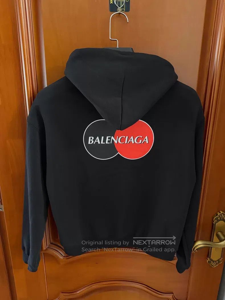 Balenciaga Balenciaga Mastercard logo zip-up hoodie Size US M / EU 48-50 / 2 - 2 Thumbnail