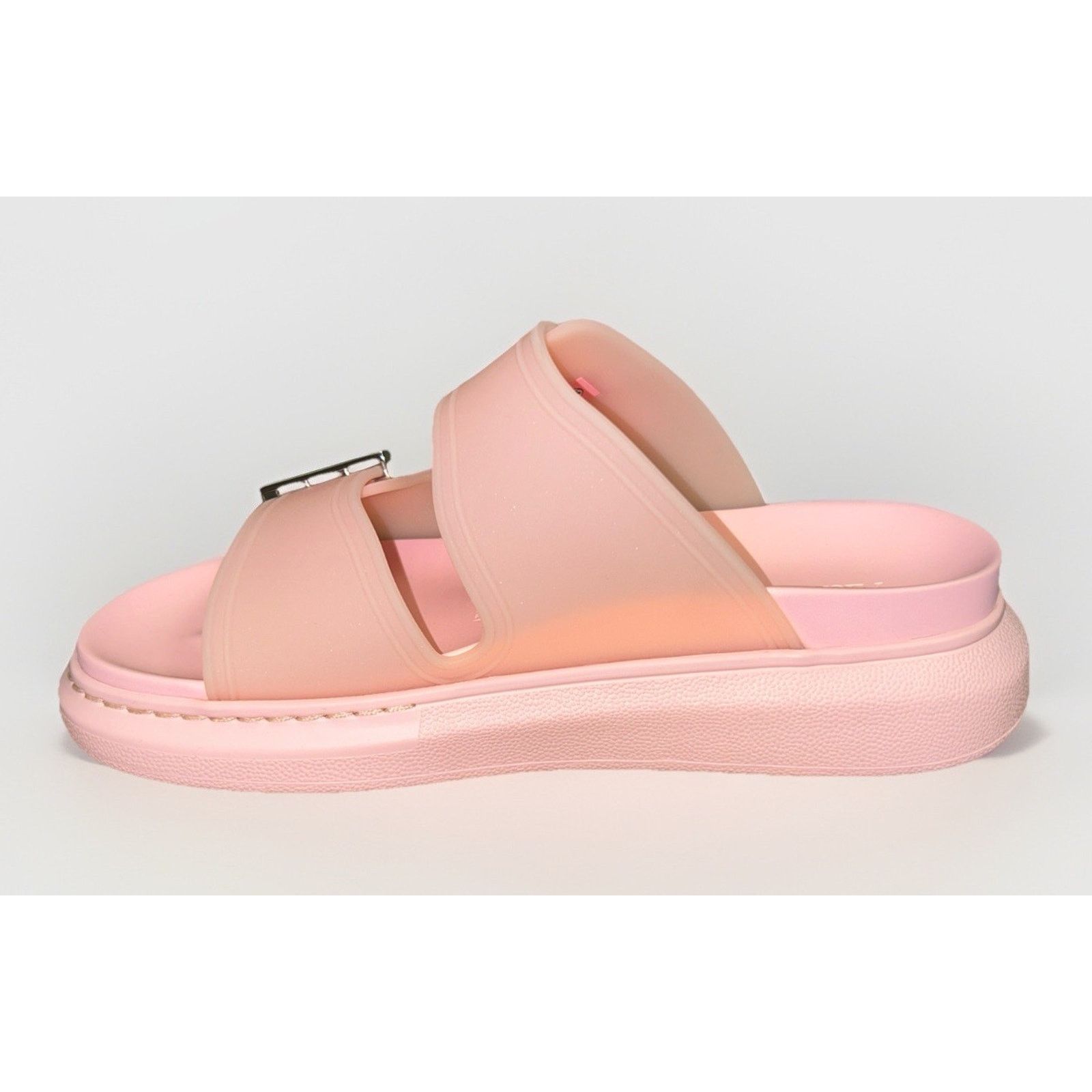 Alexander McQueen Alexander McQueen Rubber Sandal Pink- EUR 36 / US Women 6 Size US 6 / IT 36 - 2 Thumbnail