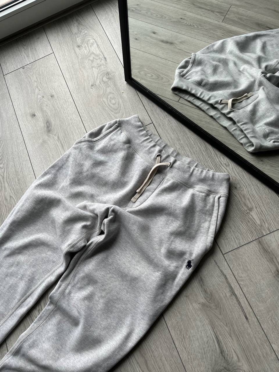Polo Ralph Lauren Vintage Polo Ralph Lauren Cotton Grey Trackpants S Rare Size US 31 - 7 Thumbnail