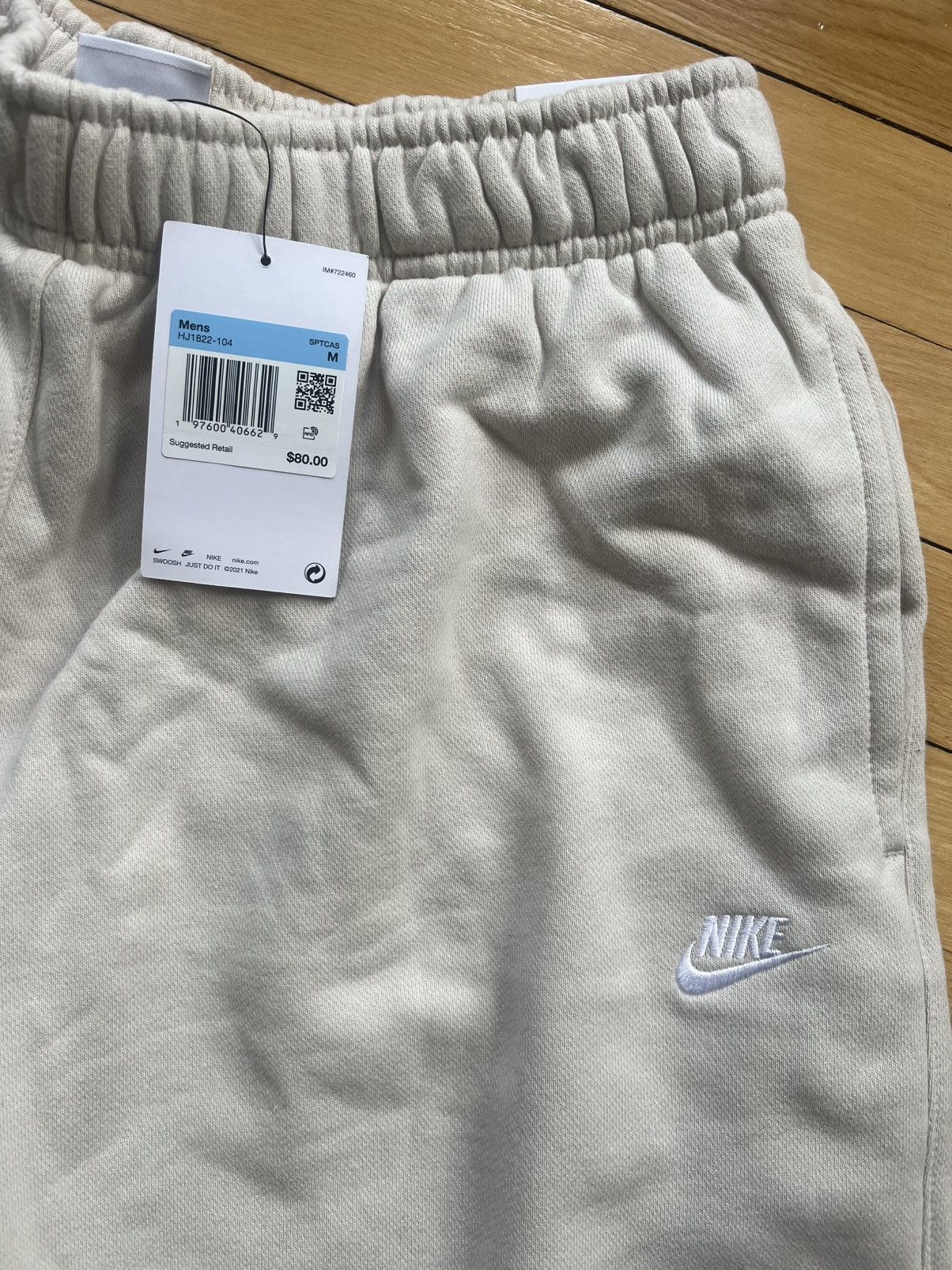 Nike Nike Mens Oversized Fit Taper Leg Sweatpants Size US 34 / EU 50 - 4 Thumbnail