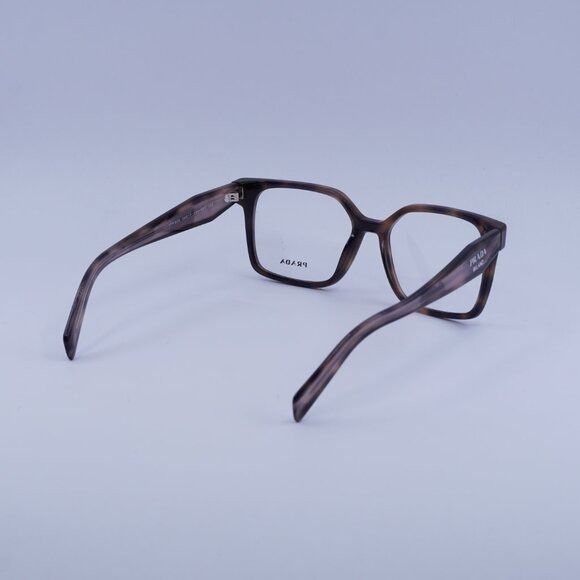 Prada Prada PRB03V 23A1O1 Eyeglasses Havana Muave 54mm Square Size ONE SIZE - 10 Thumbnail
