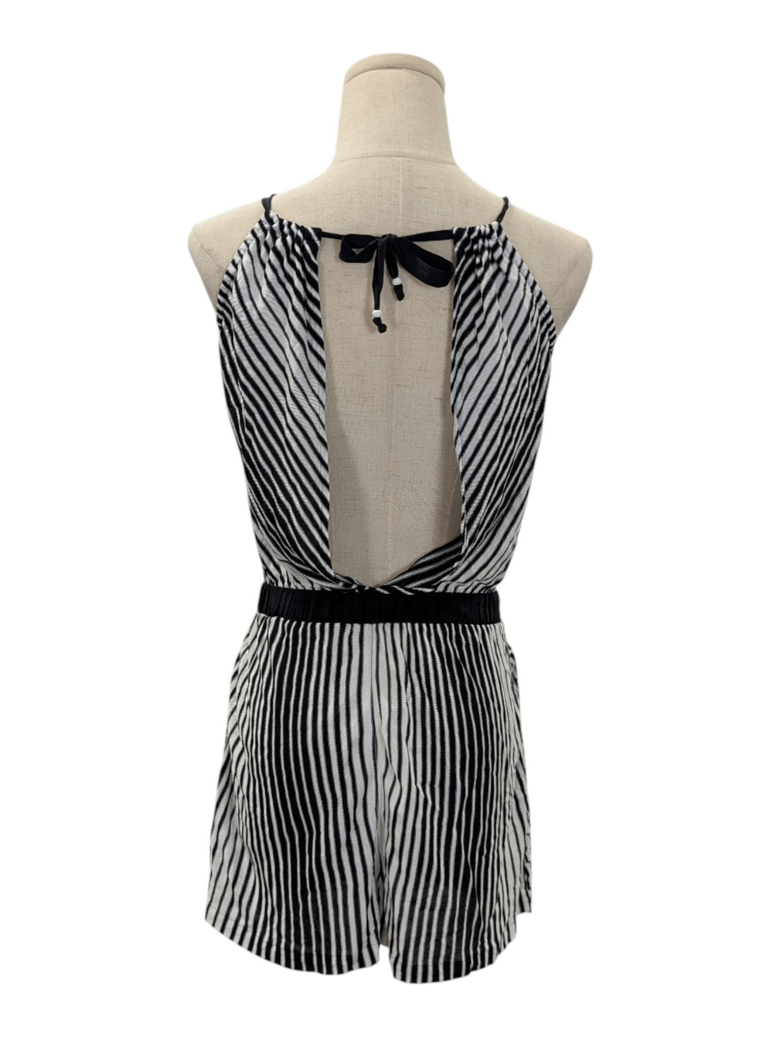 Missoni Missoni Black And White Pattern One-Piece Sunbath Jumpsuit Size XS / US 0-2 / IT 36-38 - 2 Thumbnail