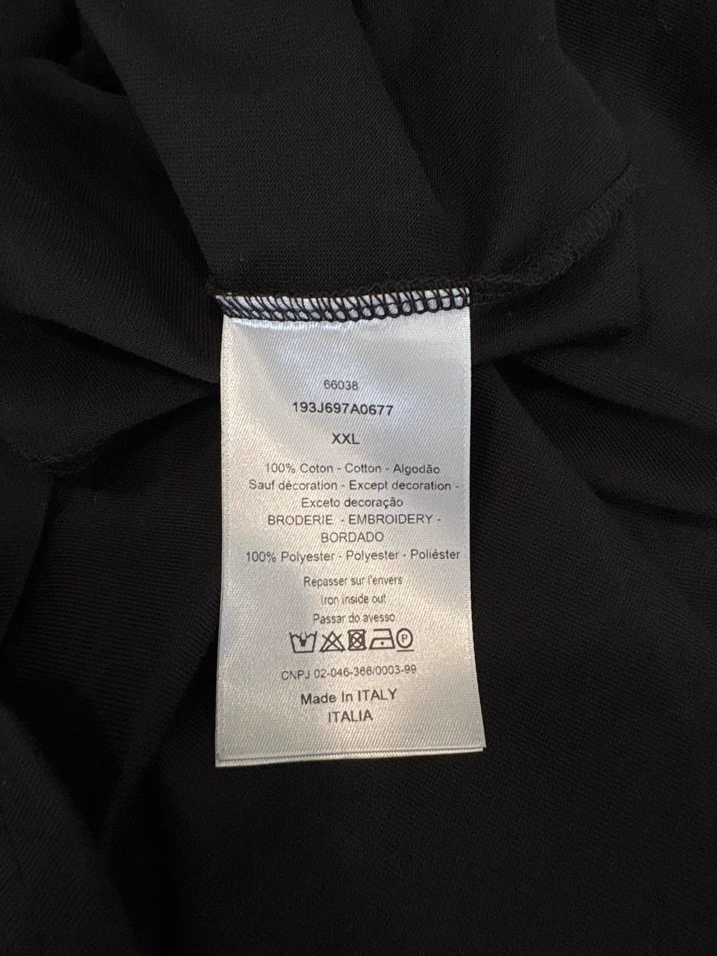 Dior DIOR CD Embroidered LOGO Short Sleeve K1 Size US XXL / EU 58 / 5 - 4 Thumbnail