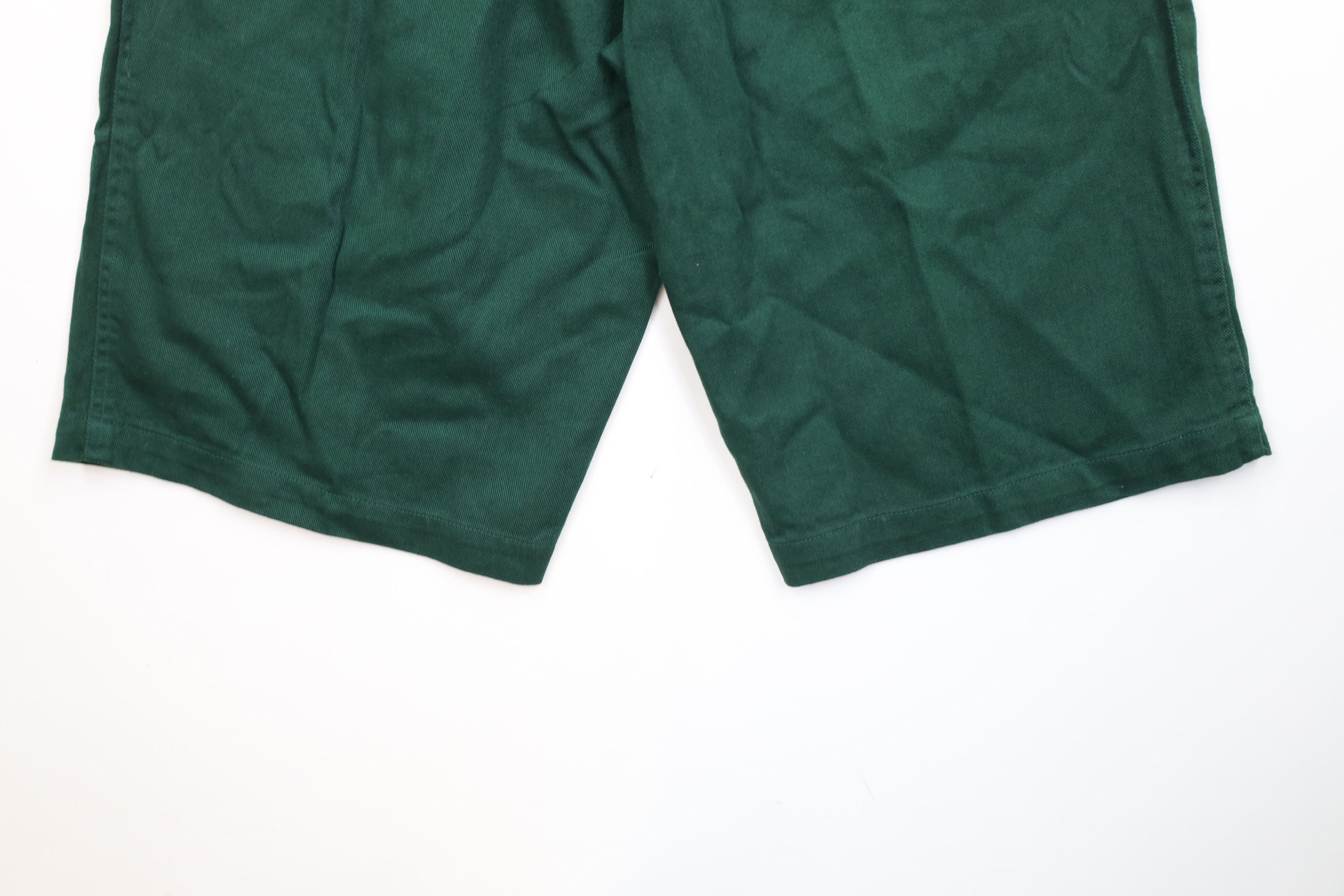 Vintage Deadstock Vintage 90s Streetwear Fit Denim Jean Shorts Green Size US 30 / EU 46 - 11 Thumbnail